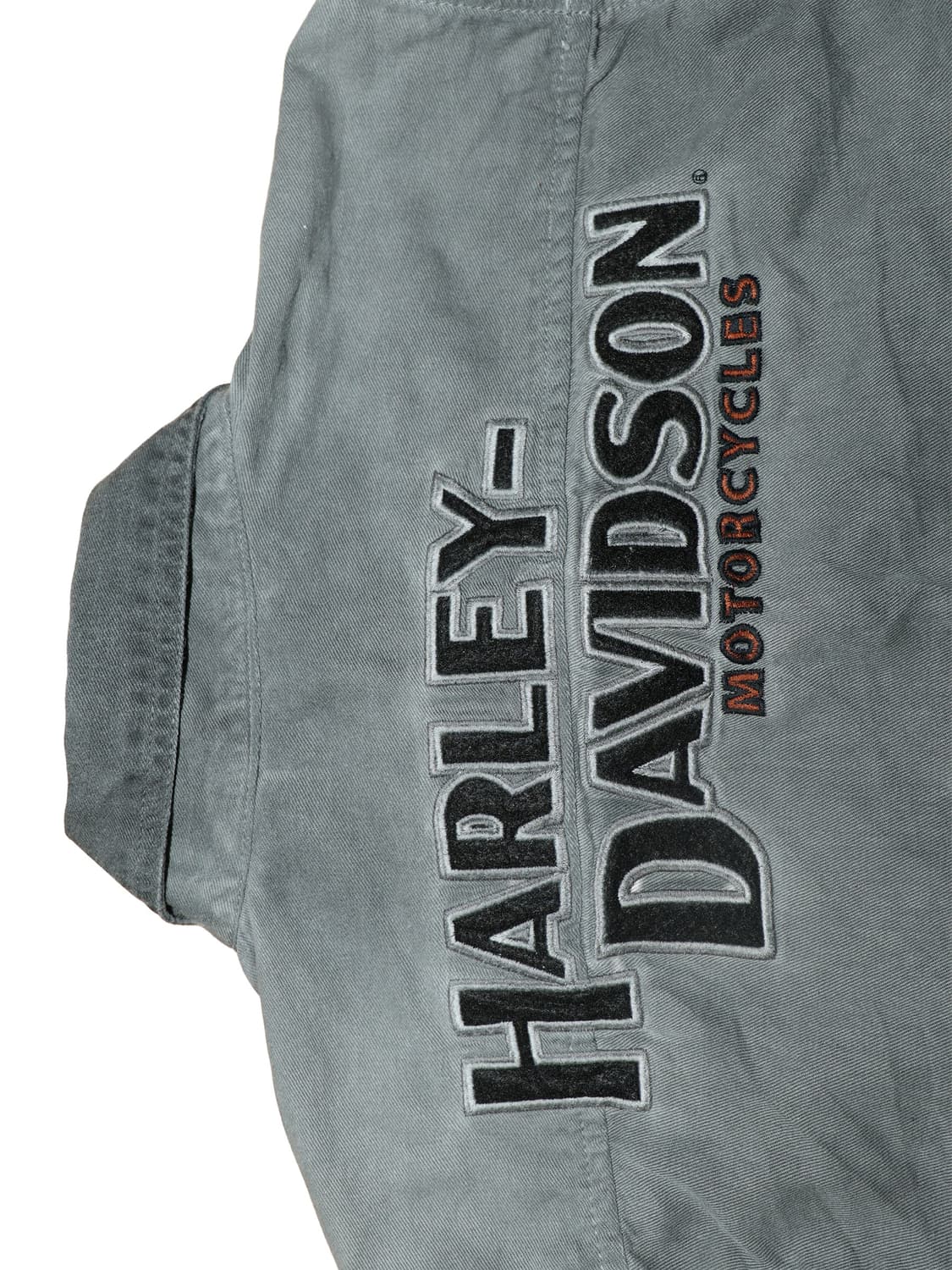 할리데이비슨 워크 셔츠 그레이 긴팔 상품이미지3