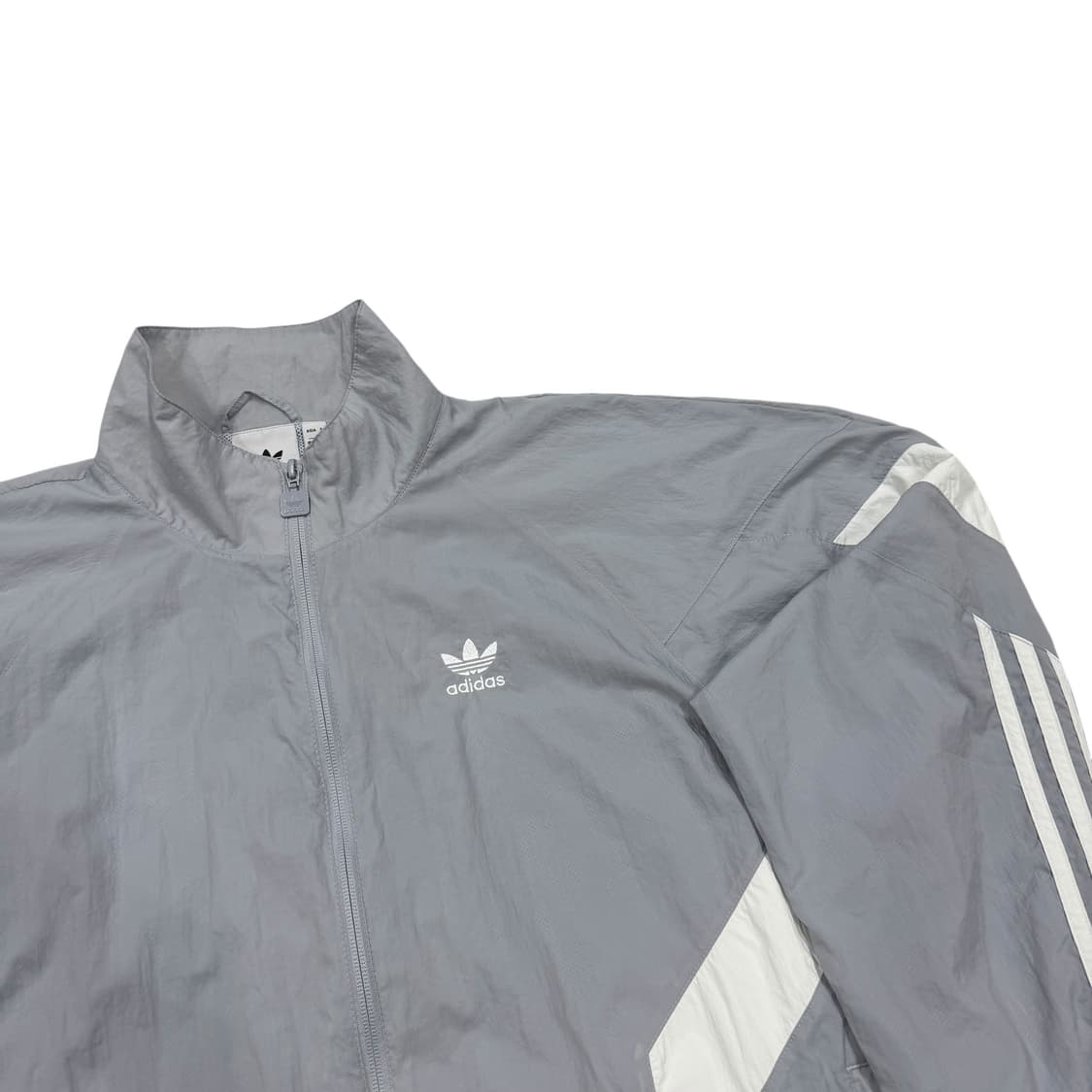 아디다스 리카이브 우븐 트랙탑 바람막이 자켓 그레이 M 상품이미지2