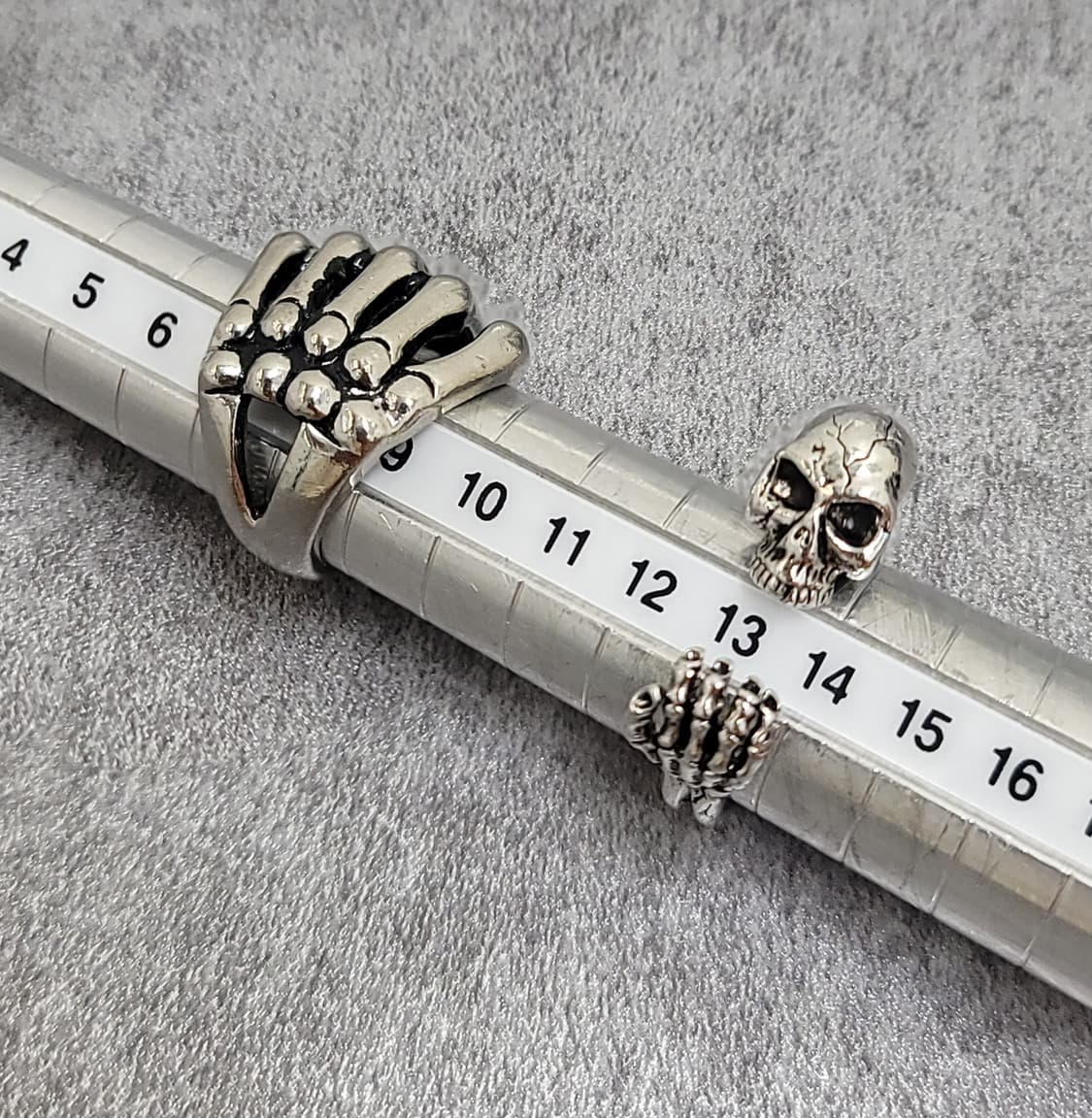 skull ring set 상품이미지8