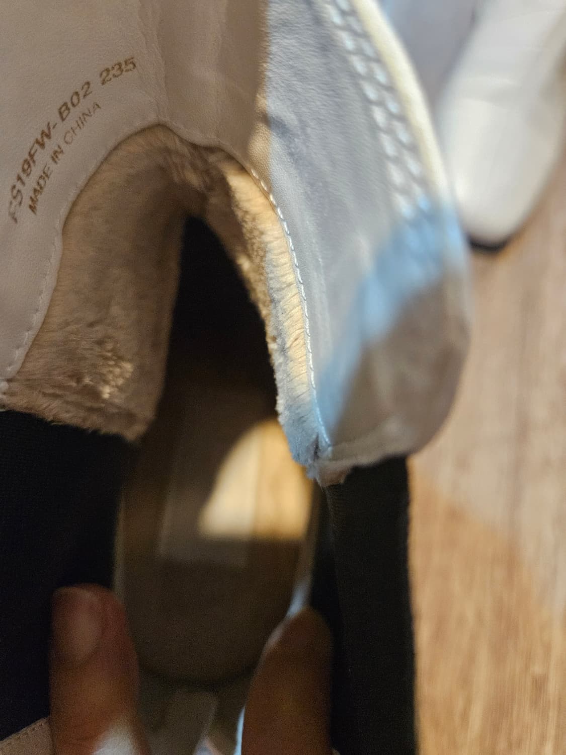 이태리 푸셀라 아이보리 앵클부츠  상품이미지6