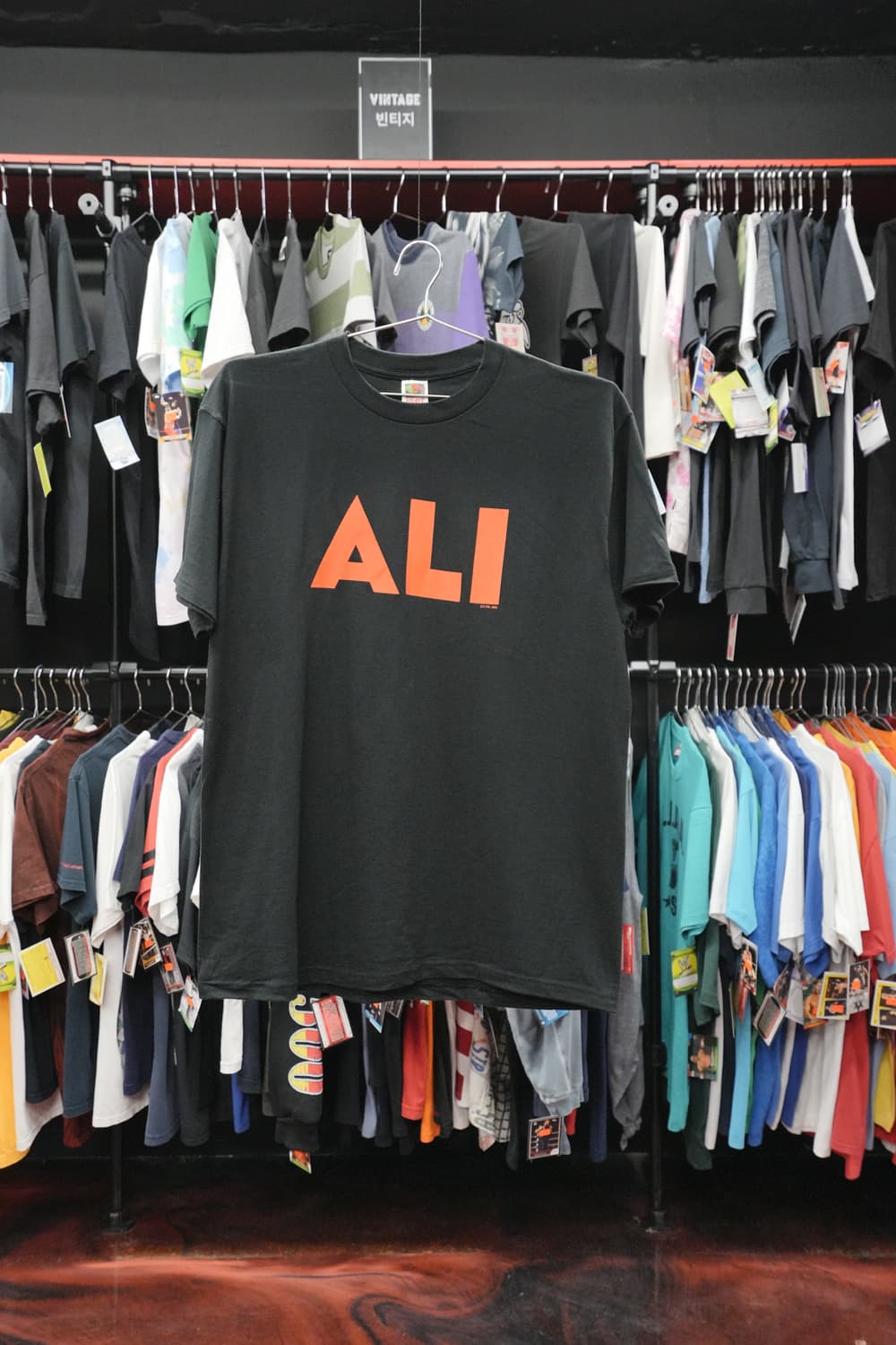 2001년 빈티지 영화 알리 홍보용 티셔츠 상품이미지2