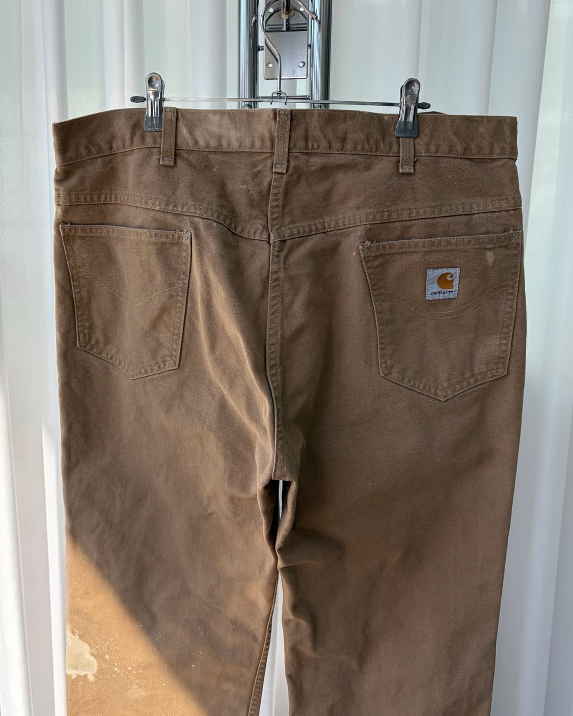 [36인치]칼하트 빈티지 워싱 캔버스 워크 팬츠  상품이미지5