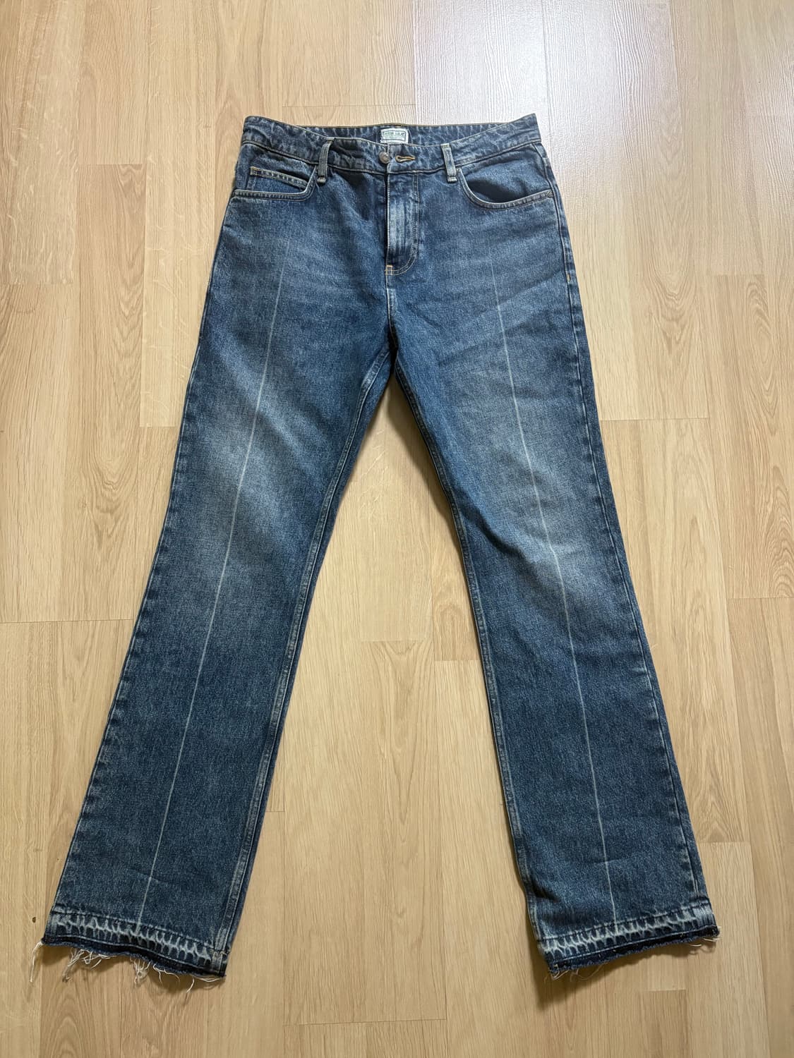 Guess USA 미드라이즈 플레어 데님 팬츠 30 상품이미지2