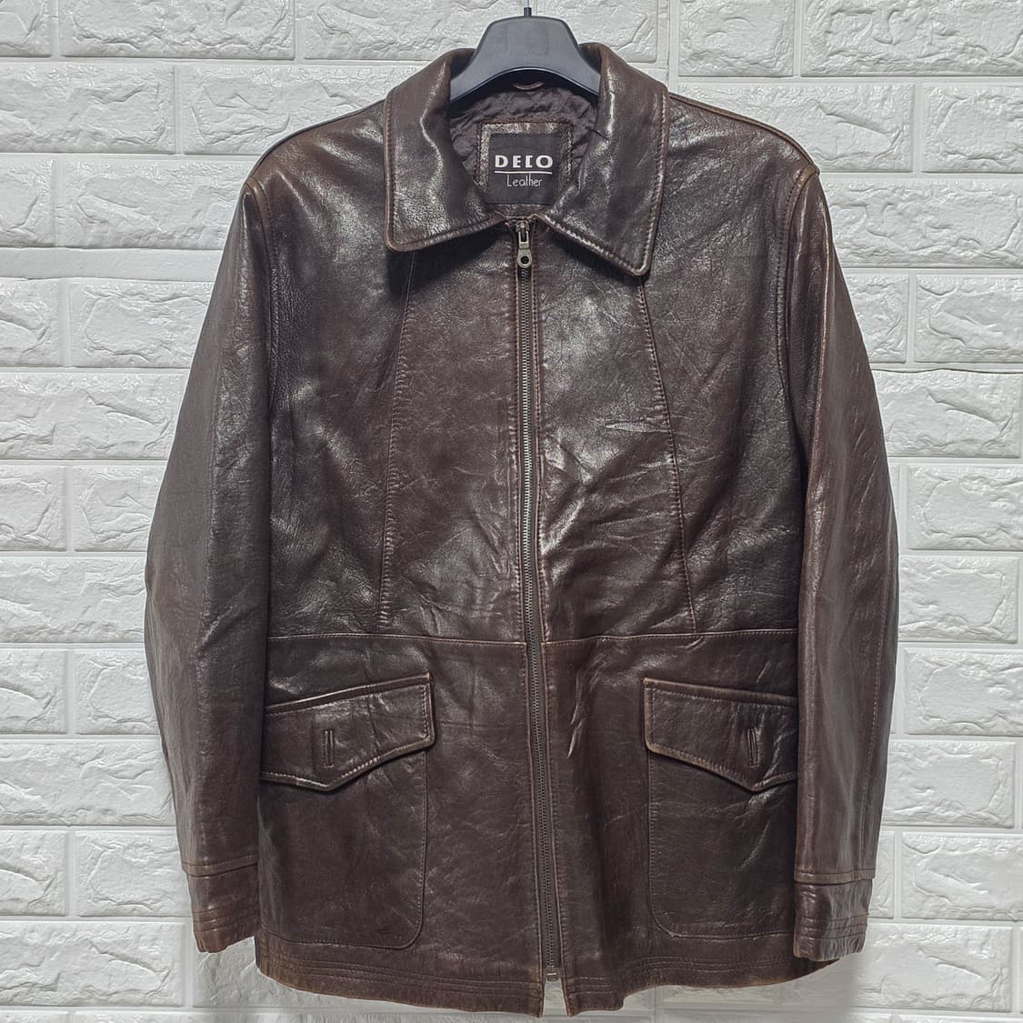 택포) 데코 DELO 양가죽 자켓 L 상품이미지1