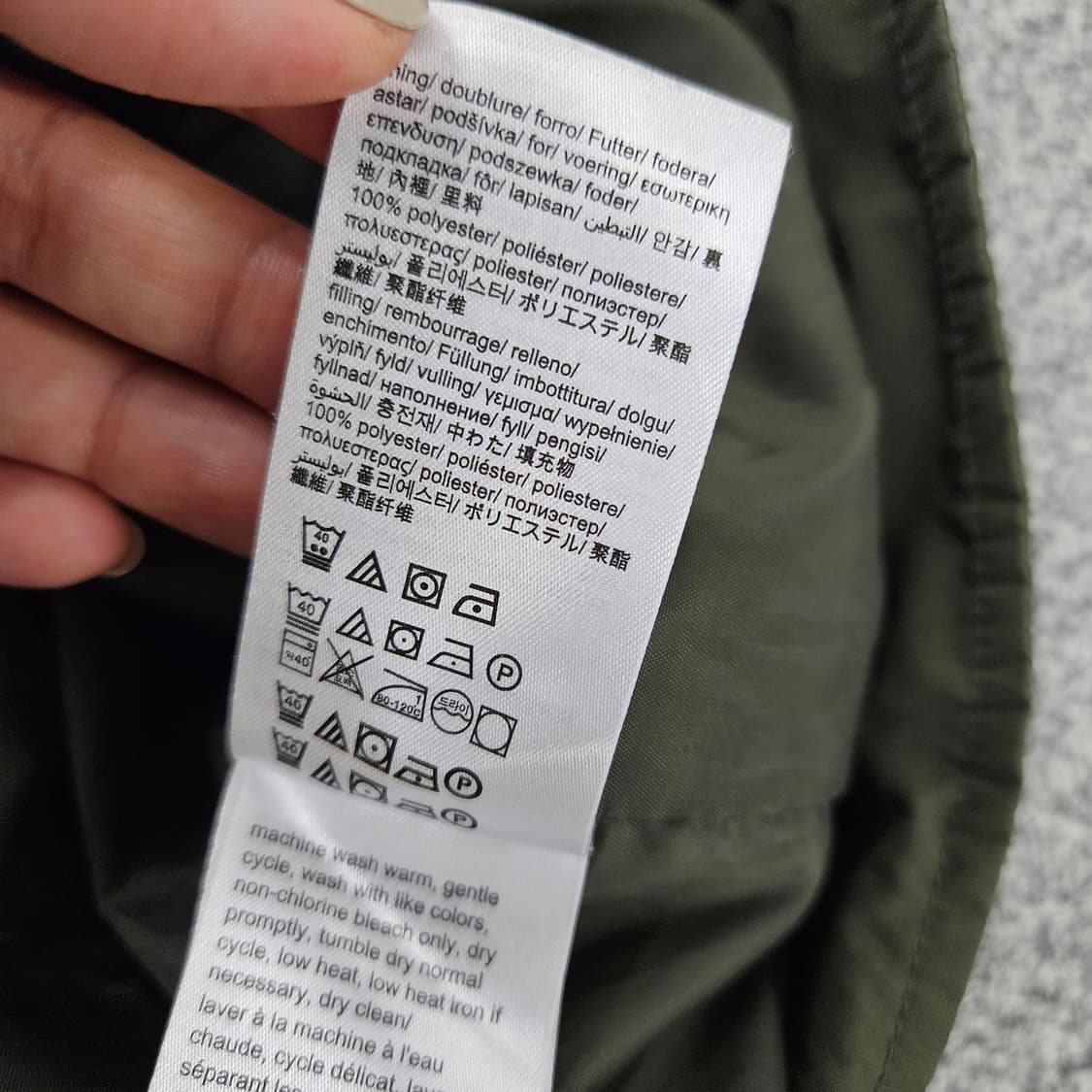 [L] 캘빈클라인진스 캐주얼 집업 점퍼 자켓 1106JM2 상품이미지7