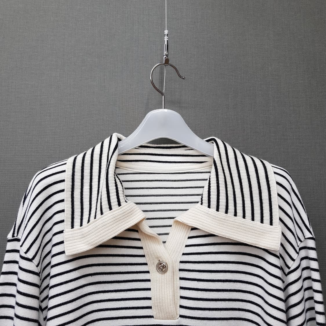 한섬 SJSJ 2021 스프라이트 카라넥 니트 F사이즈 상품이미지4