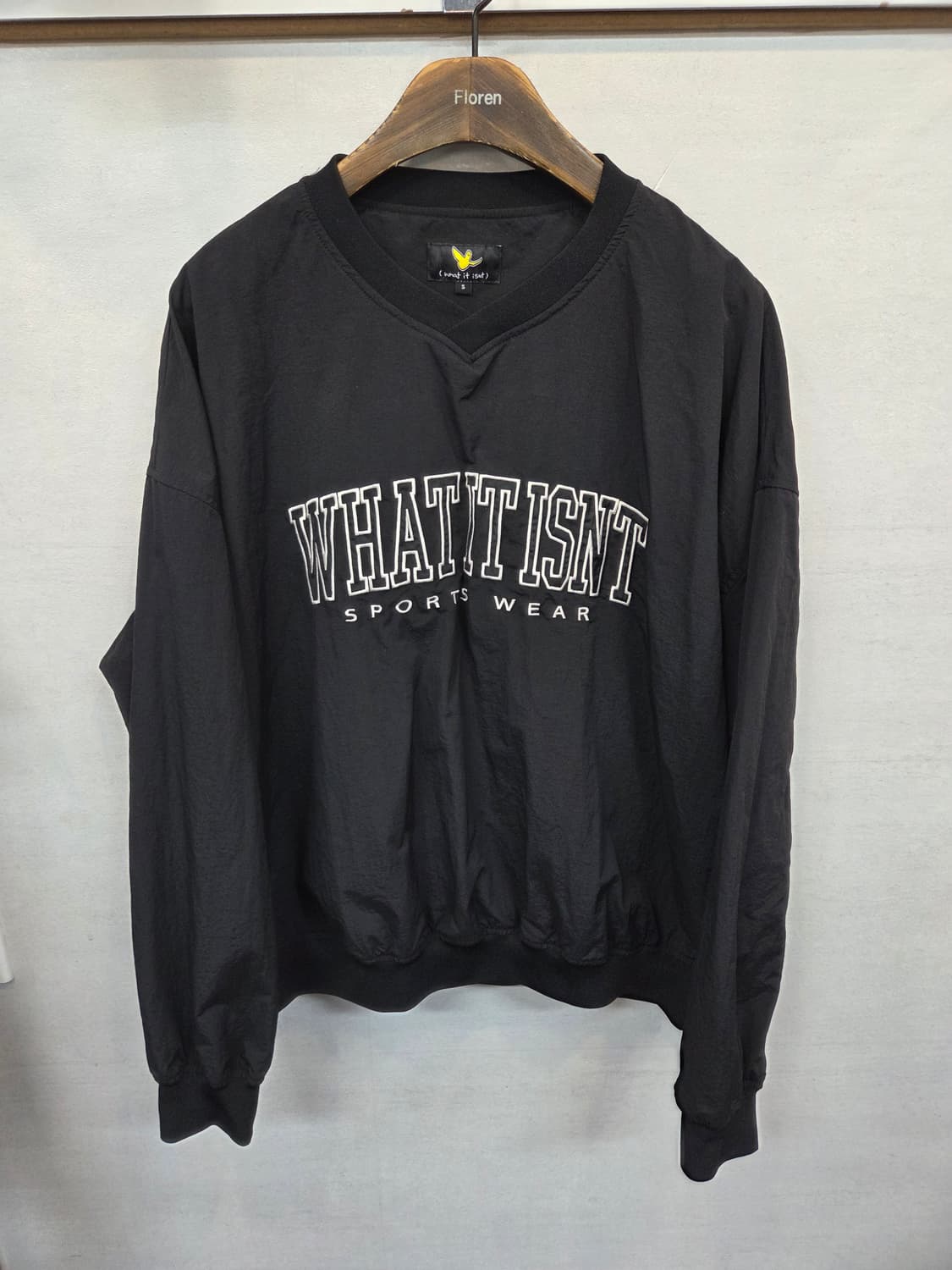 와릿이즌 웜업 우븐 자켓 s 상품이미지1