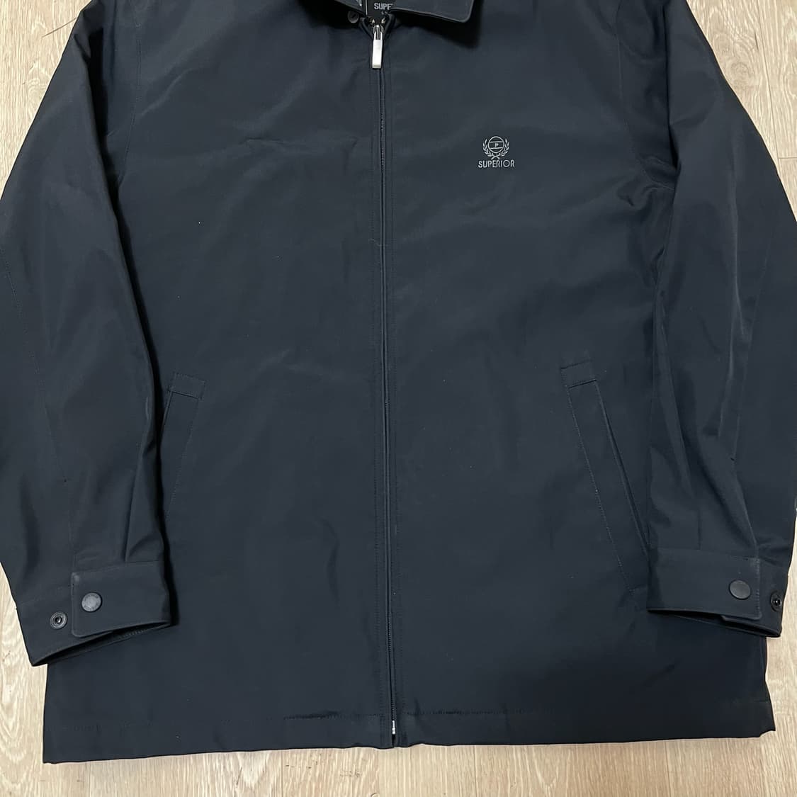 슈페리얼 남성 골프웨어 블루종 바람막이 자켓 M/95  상품이미지4