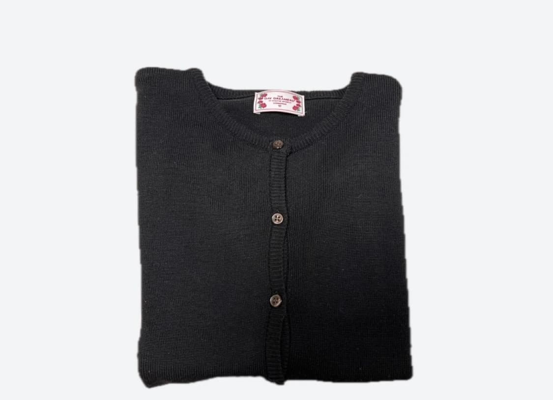 스컬프터 가디건 BLACK 상품이미지2