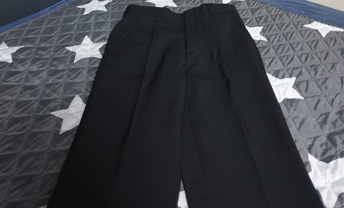 제니스 재재패션 핀턱 이중직 원단 겨울 슬랙스 (29) 상품이미지2