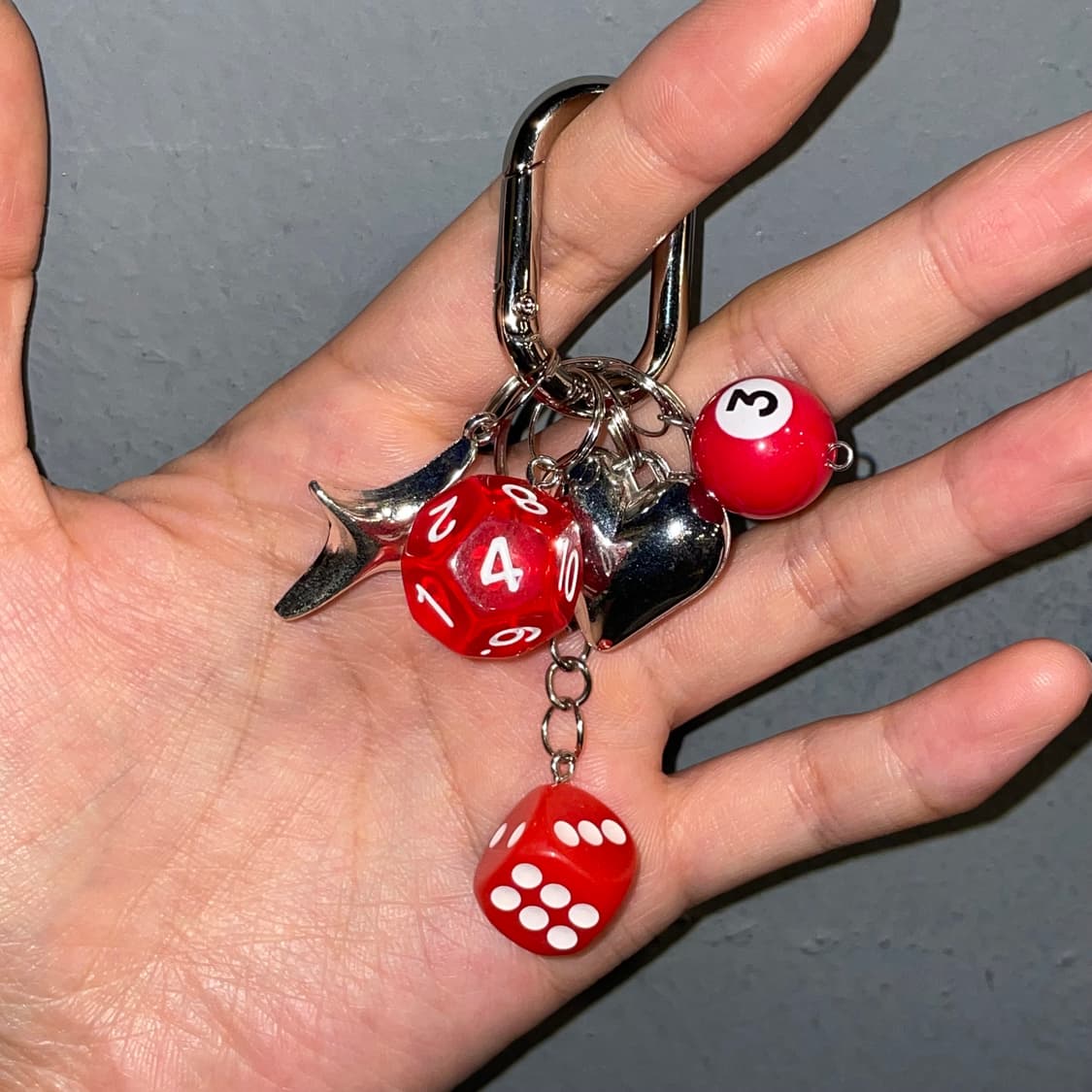 ❤️레드 8ball 키링❤️ 상품이미지5
