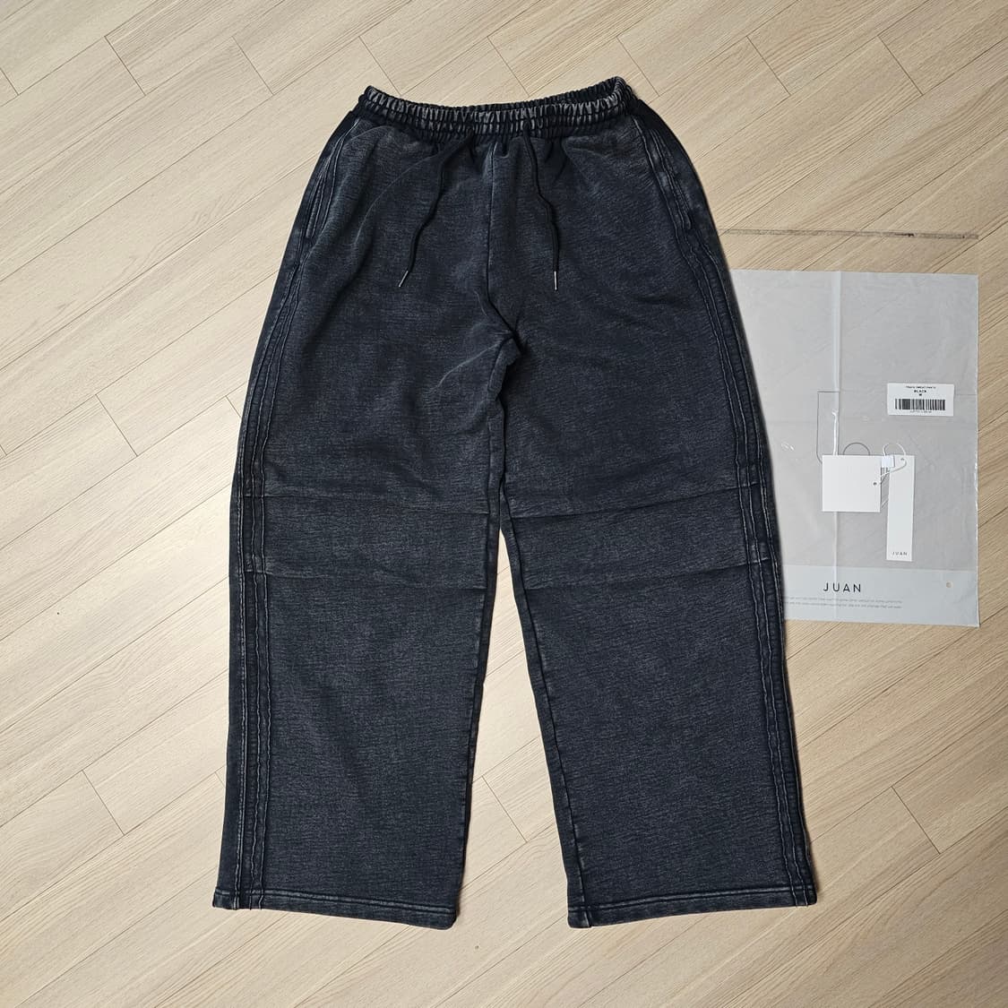 M 1회착) 주앙옴므 트랙 스웨트 팬츠 와이드 트랙팬츠 상품이미지2