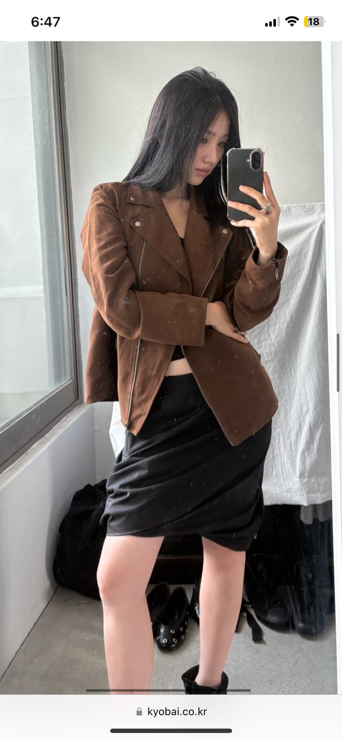 디에이디 kyobai 스웨이드 자켓 상품이미지1