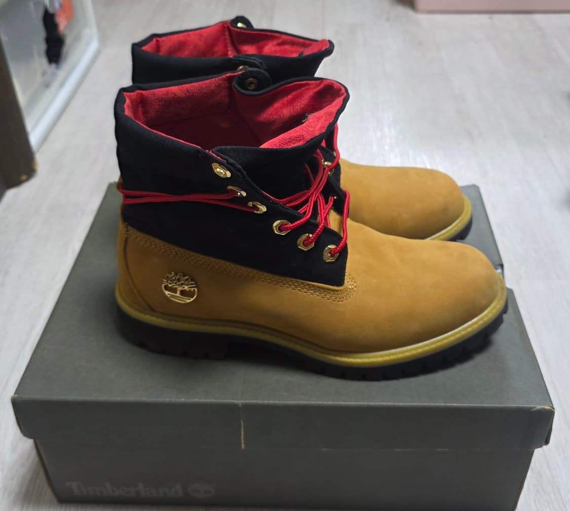 (250~255)팀버랜드 6인치 워터프루프 롤탑 부츠 상품이미지6