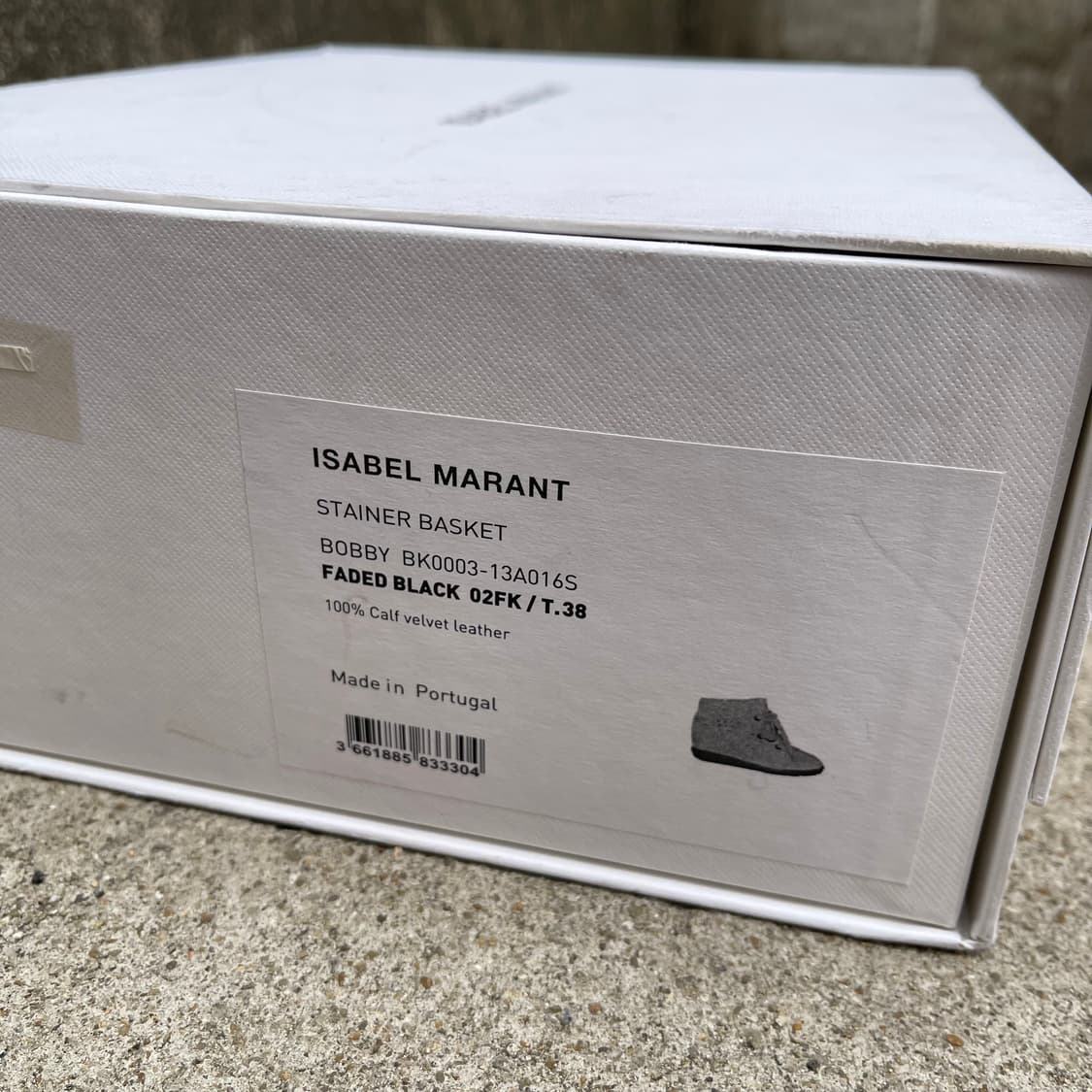 [38] Isabel Marant 스웨이드 바비 스니커즈 (245) 상품이미지10