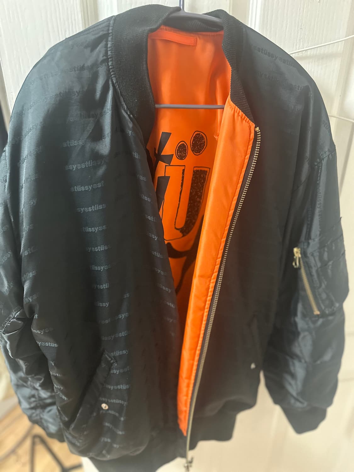 스투시 리버시블 블루종 상품이미지1