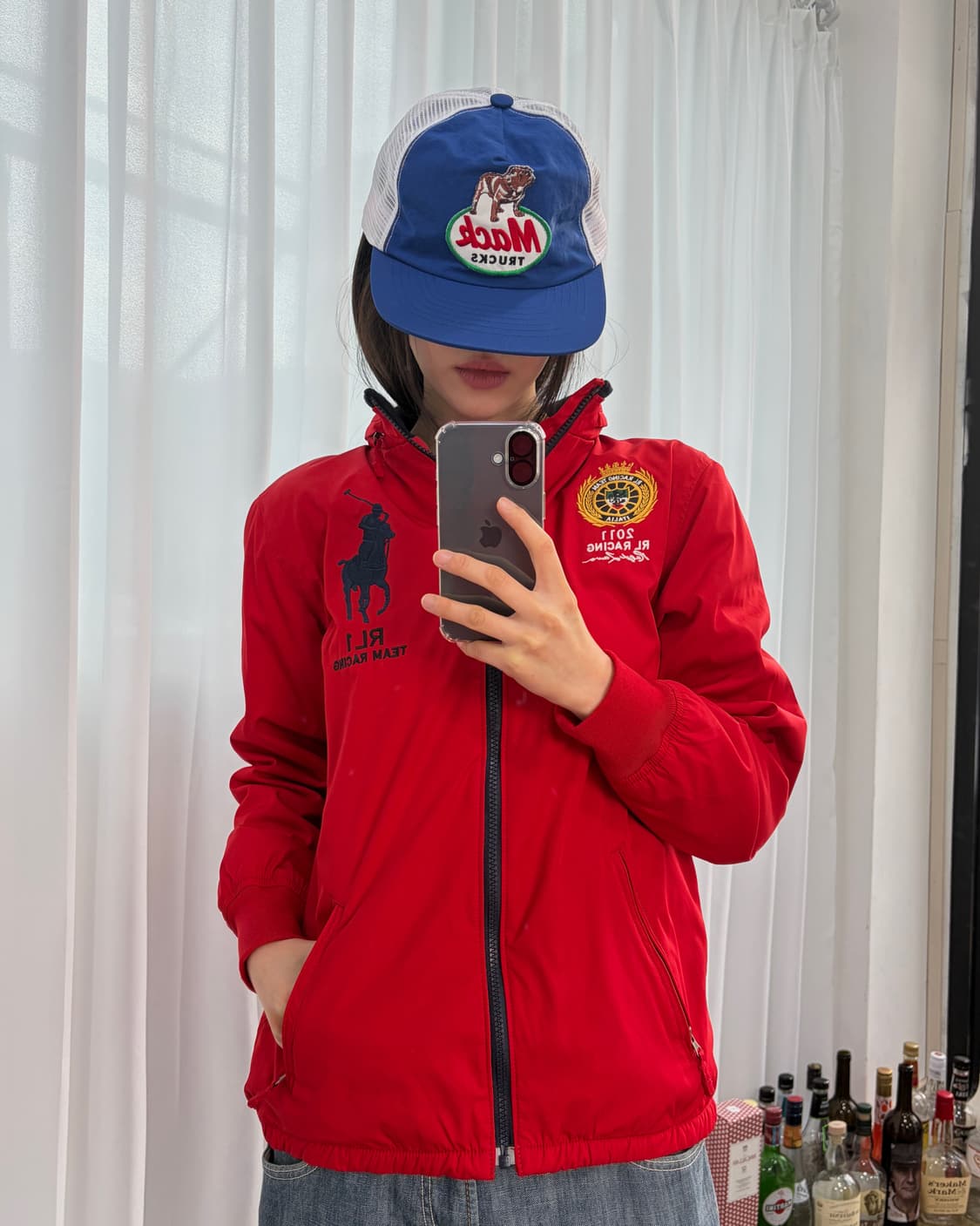 [S]폴로 랄프로렌 빅포니 레이싱 바람막이 자켓 상품이미지1