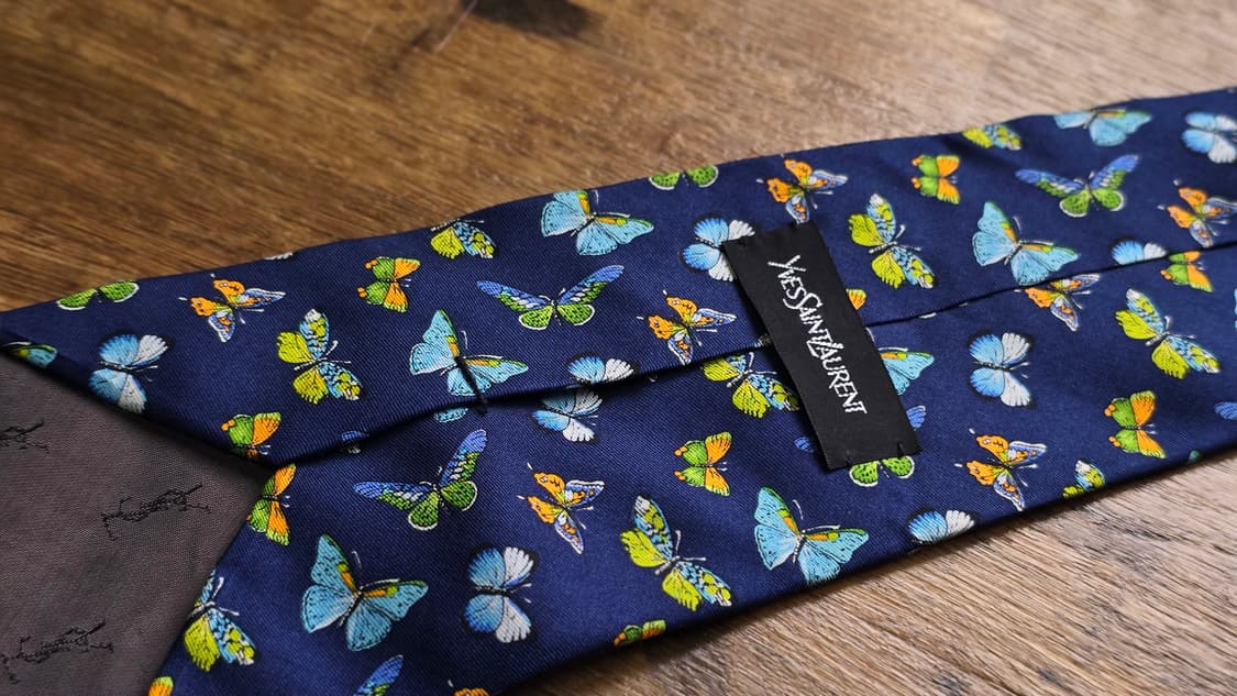 입생로랑 빈티지 넥타이 상품이미지2