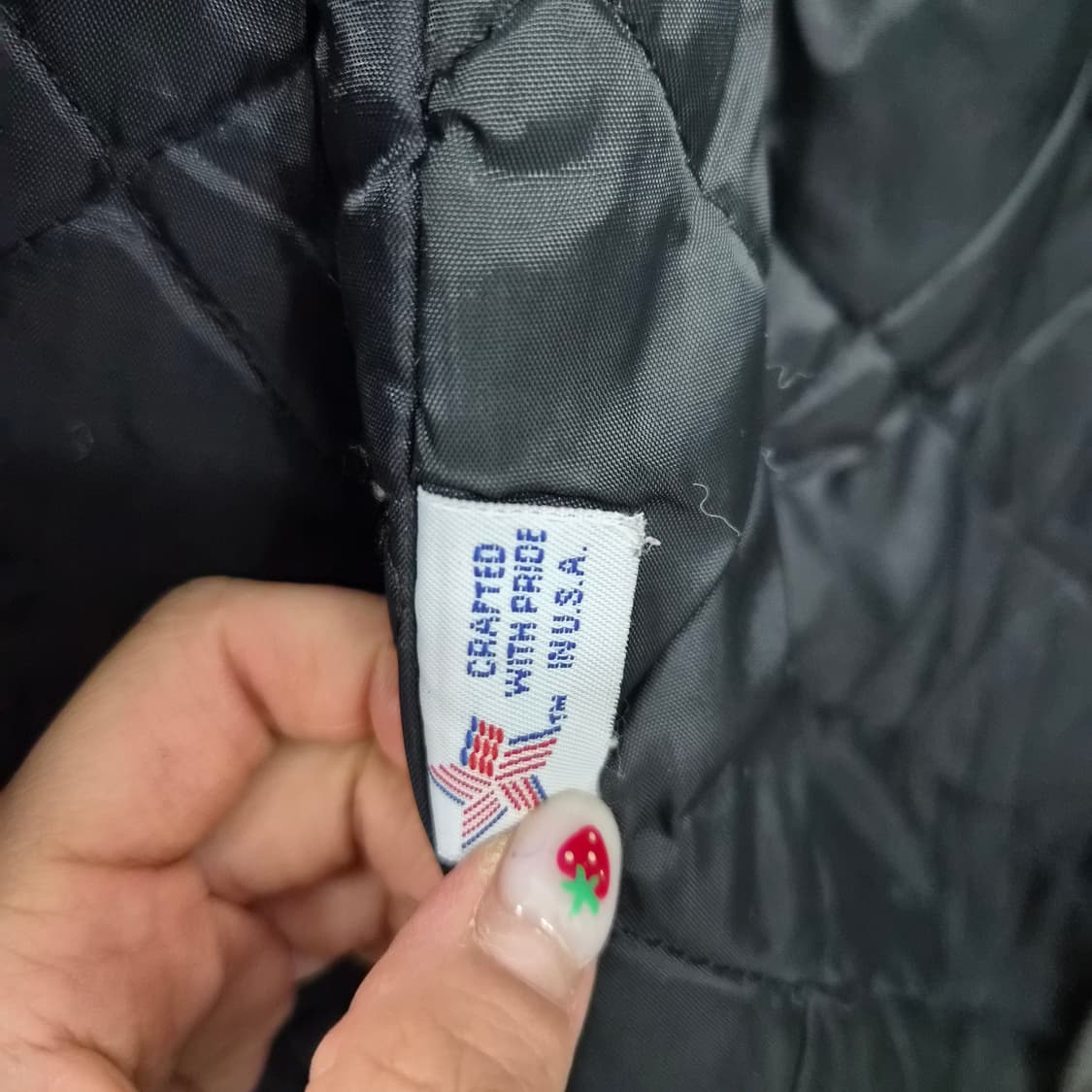 USA 740N 해군 멜톤울 퀄팅 피코트 남성 M 상품이미지5