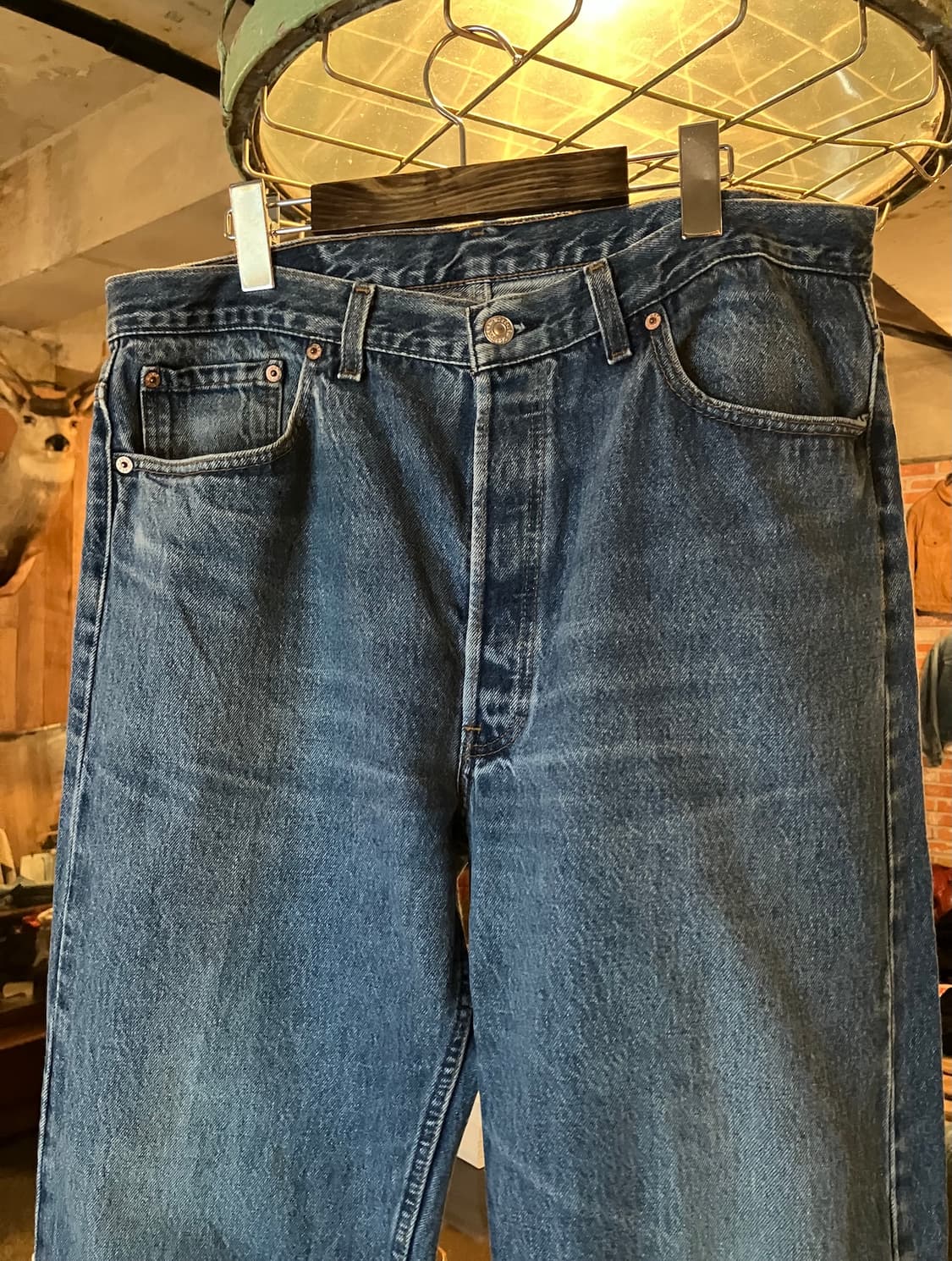 90s USA 빈티지 리바이스 501 데님 팬츠 상품이미지3