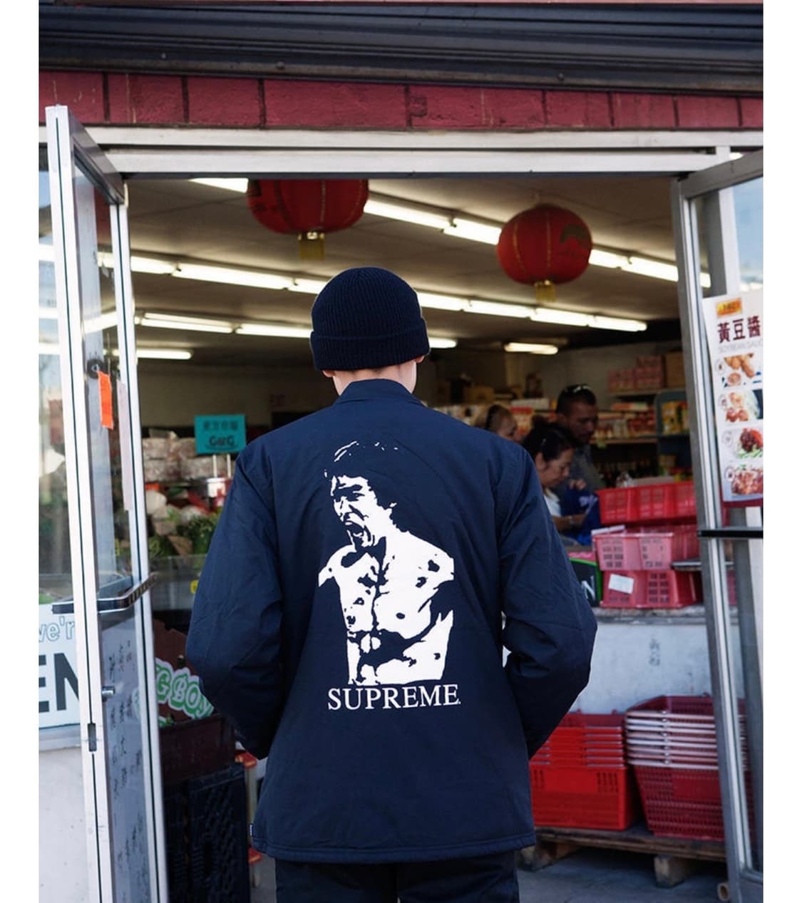 [L] 슈프림 X 브루스 리 코치 자켓 상품이미지4