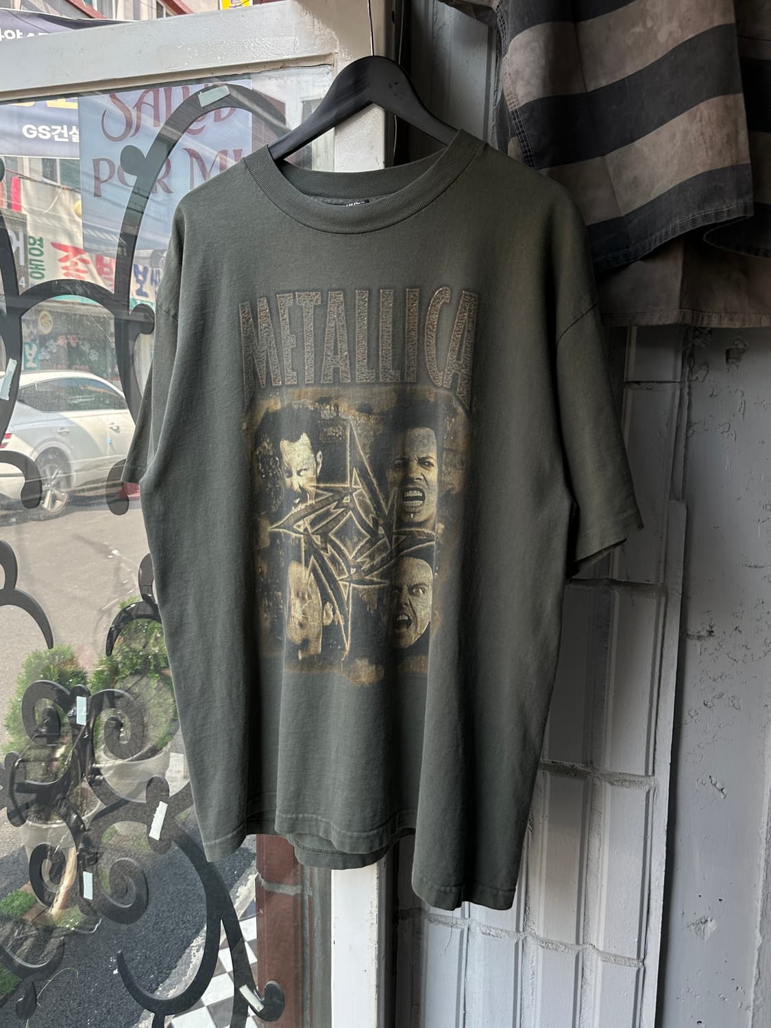 90's OG 메탈리카 티셔츠 자이언트 택 빈티지 밴드티 밴드티셔츠 상품이미지1