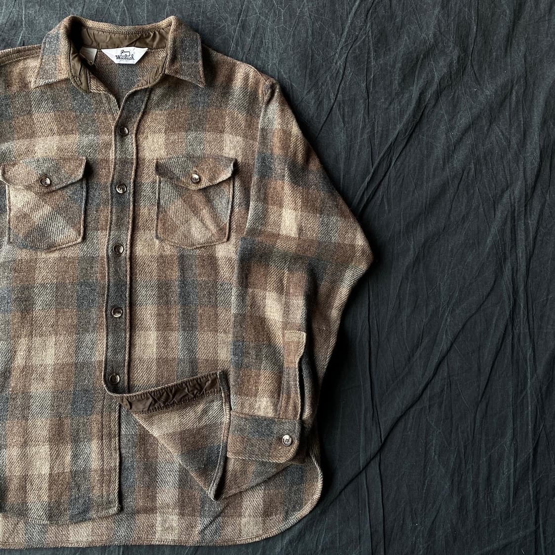 70~80s Woolrich wool shirt 상품이미지4