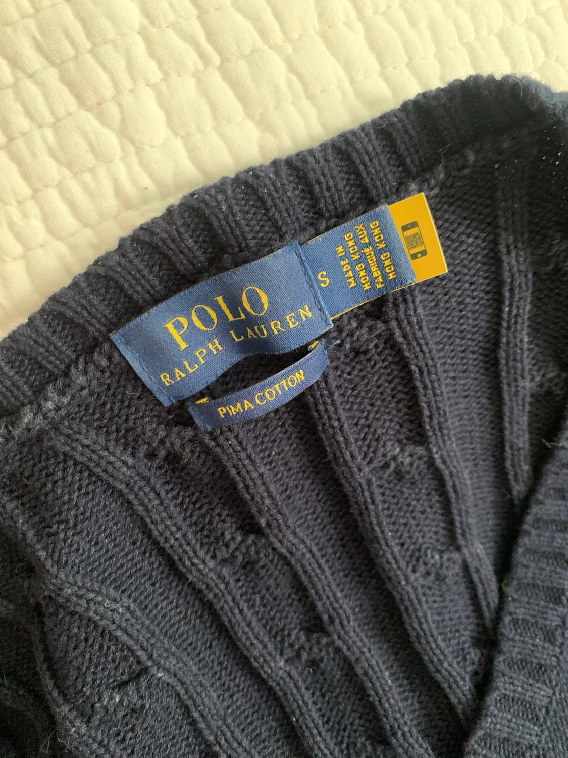 폴로 남색 니트 polo 상품이미지3