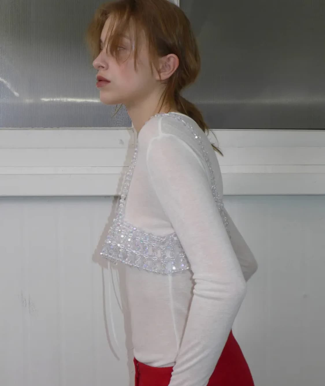 오버듀플레어 SOFT TENCEL SOLID T_IVORY 상품이미지3