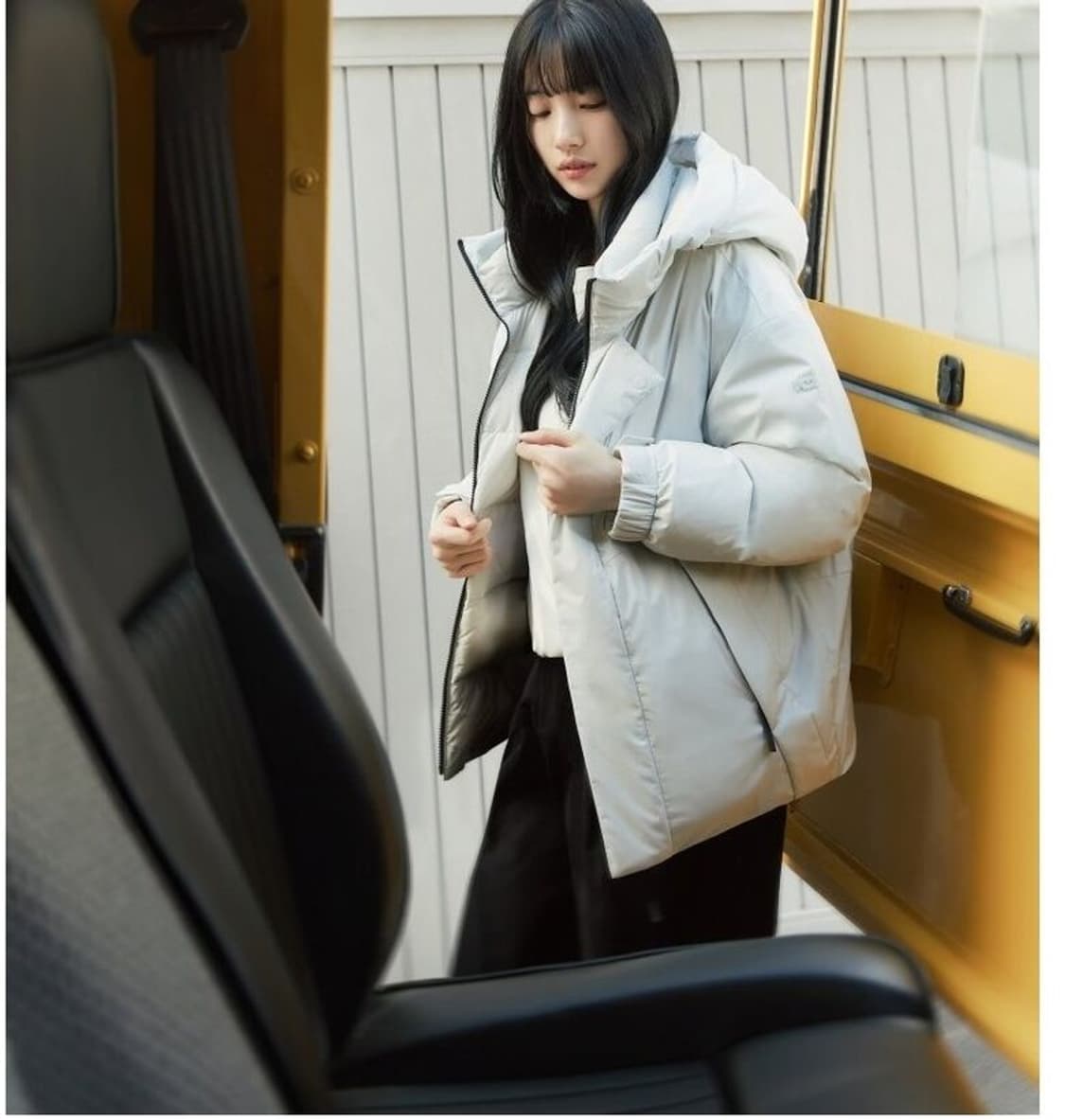 k2씬에어 후디 사이즈85 라이트그레이 새상품 상품이미지3