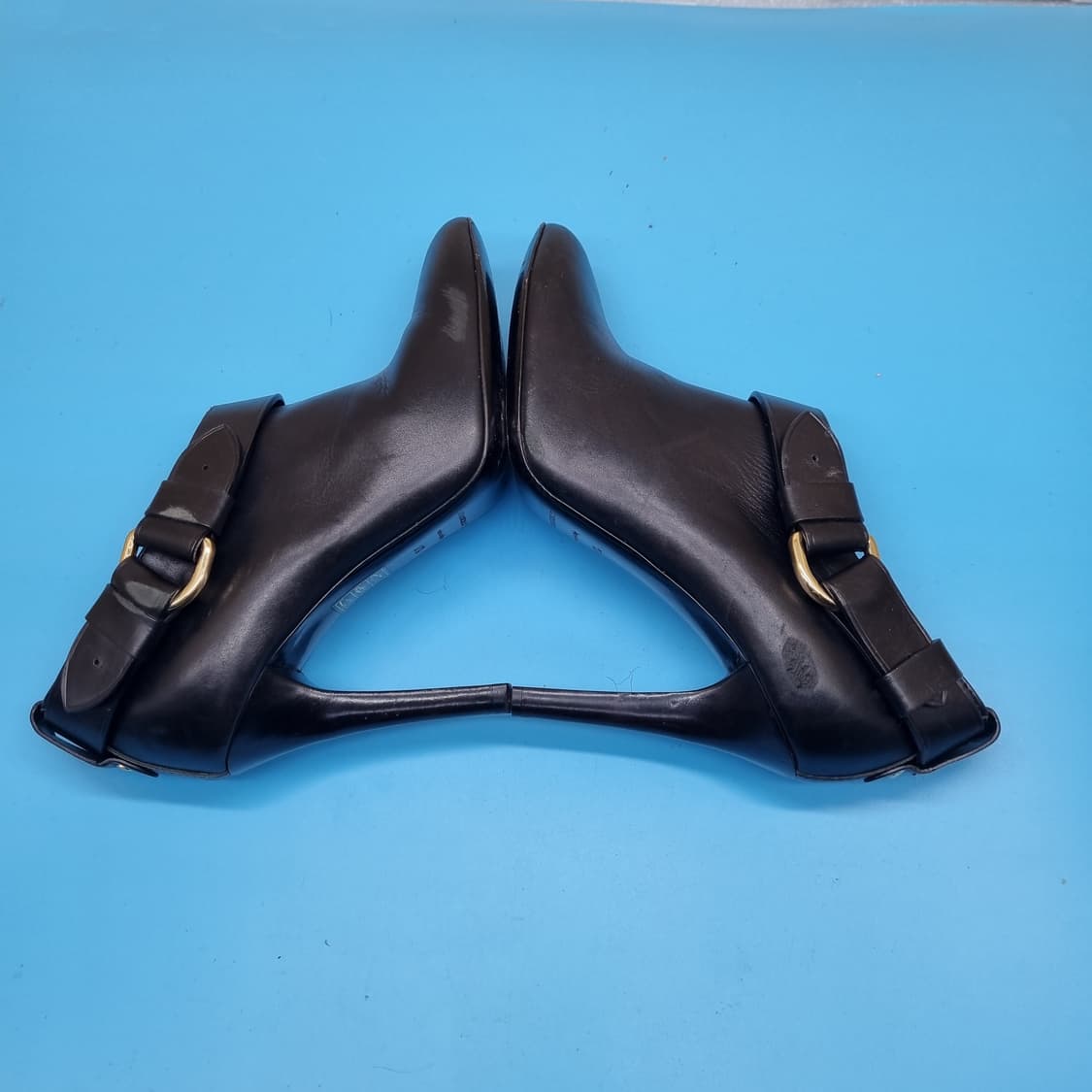 버버리 여성부티부츠37.5 240 굽10 상품이미지5