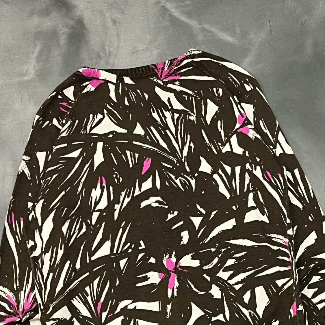  마렐라 스포츠 패턴 라운드넥 가디건 y15837 상품이미지4