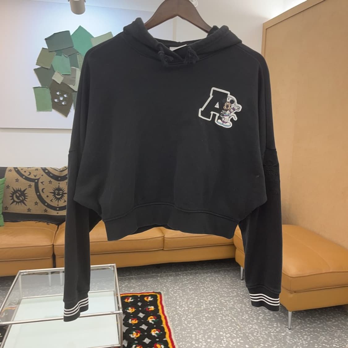 아디다스 올드스쿨 키치 미키마우스 후드티 XS C07970 상품이미지3