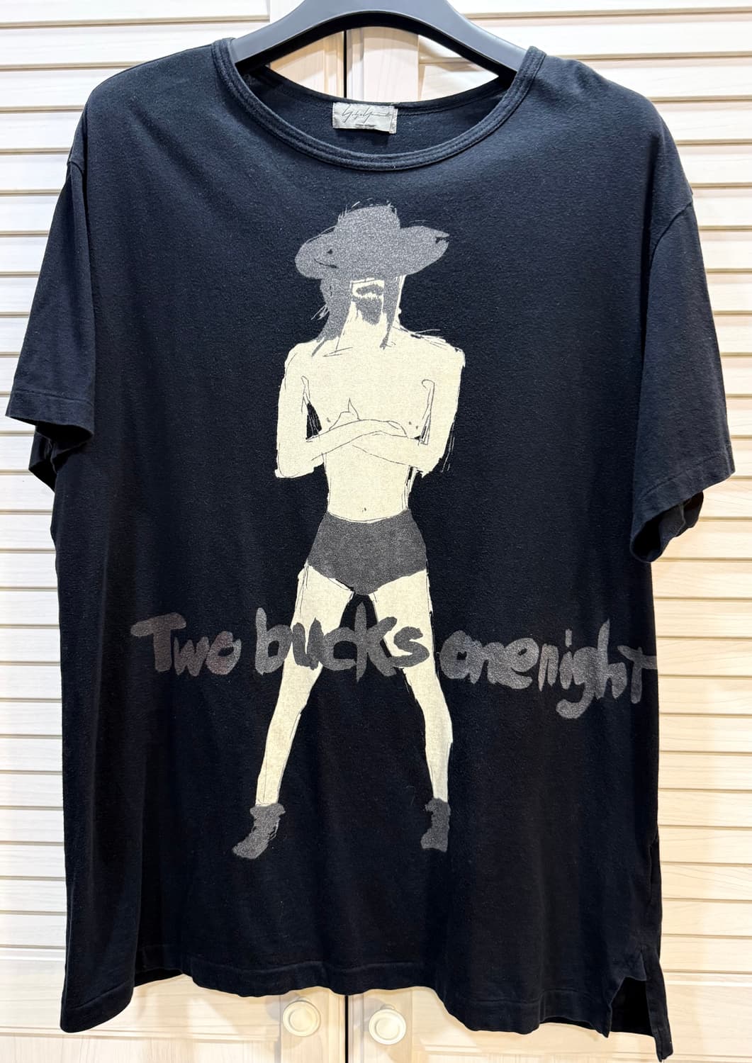 Yohji Yamamoto 요지 야마모토 셀프포트레이트 t shirts 상품이미지1