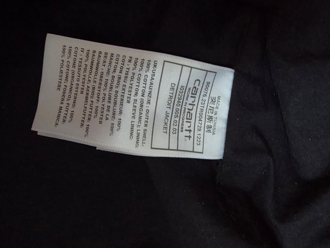 칼하트 워크자켓 상품이미지8