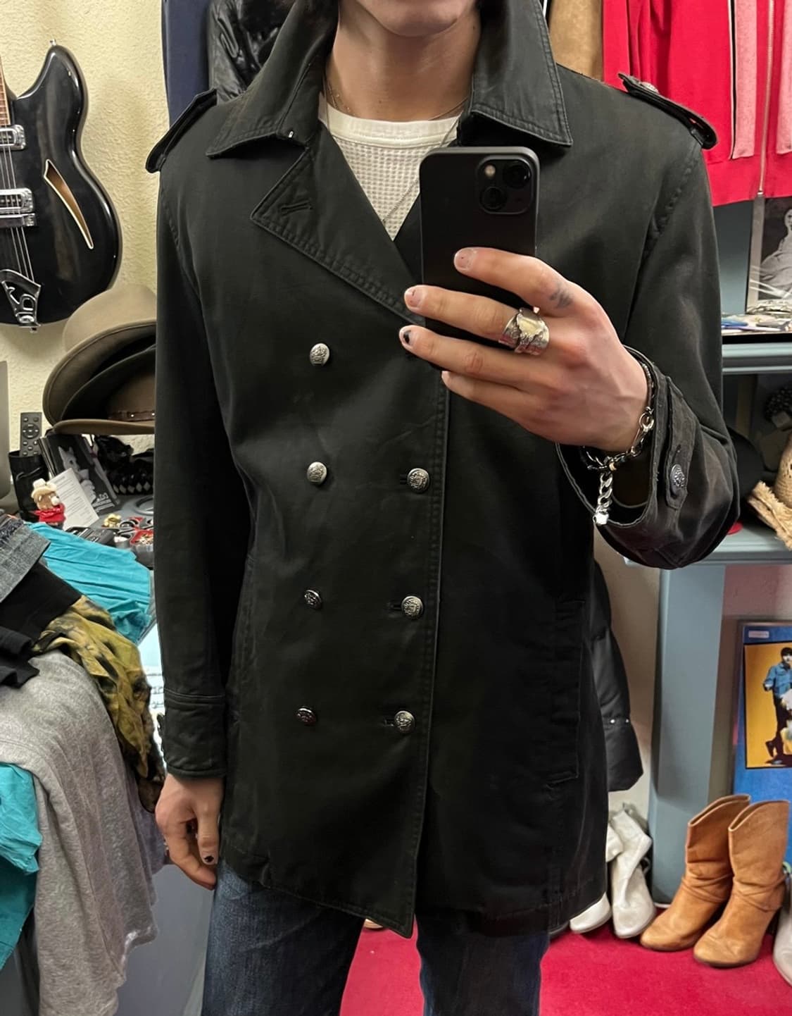 NOTU BENE 나폴레옹 코트 상품이미지5