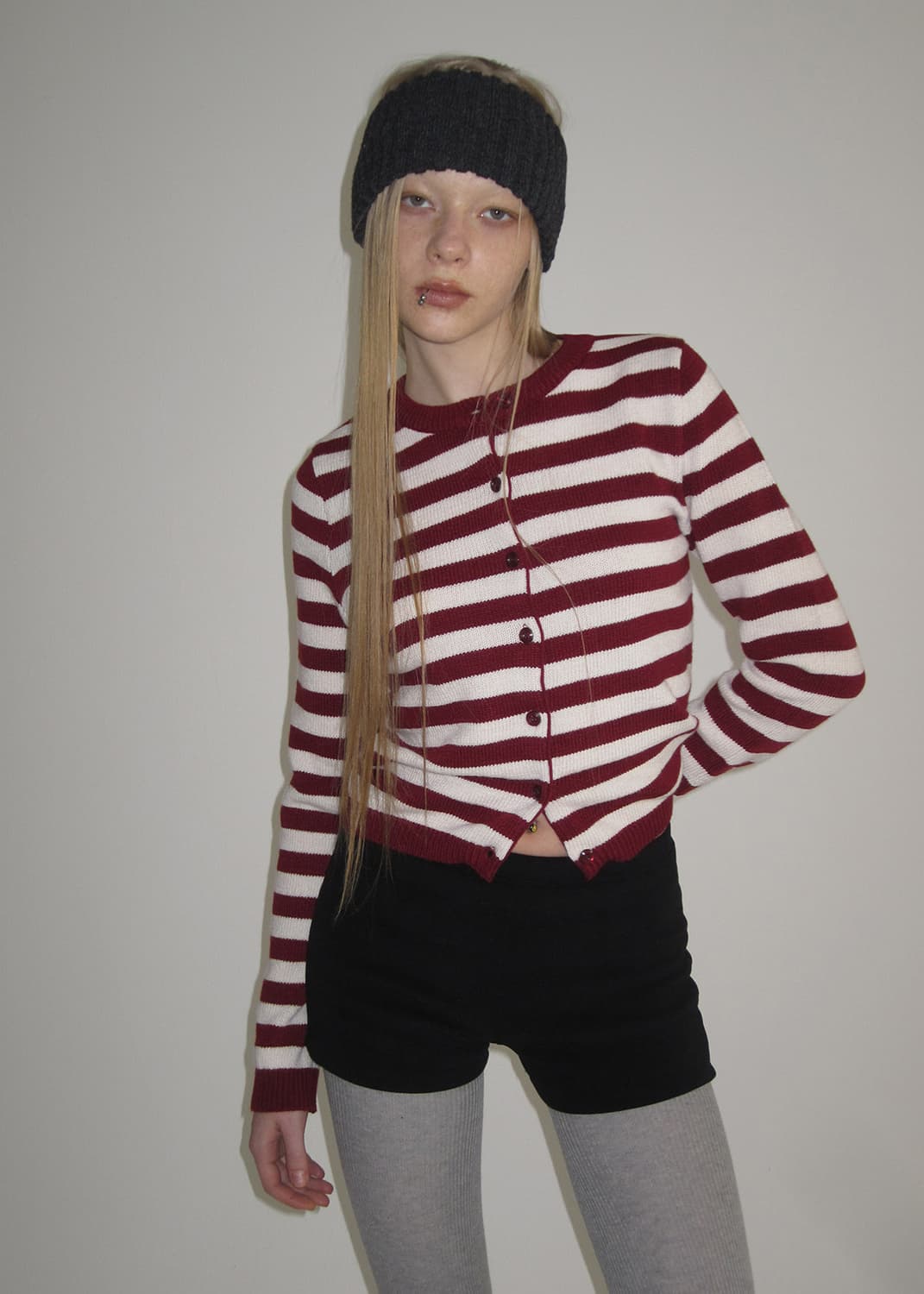 블랙업 밴딩 숏팬츠 블랙 S 상품이미지3