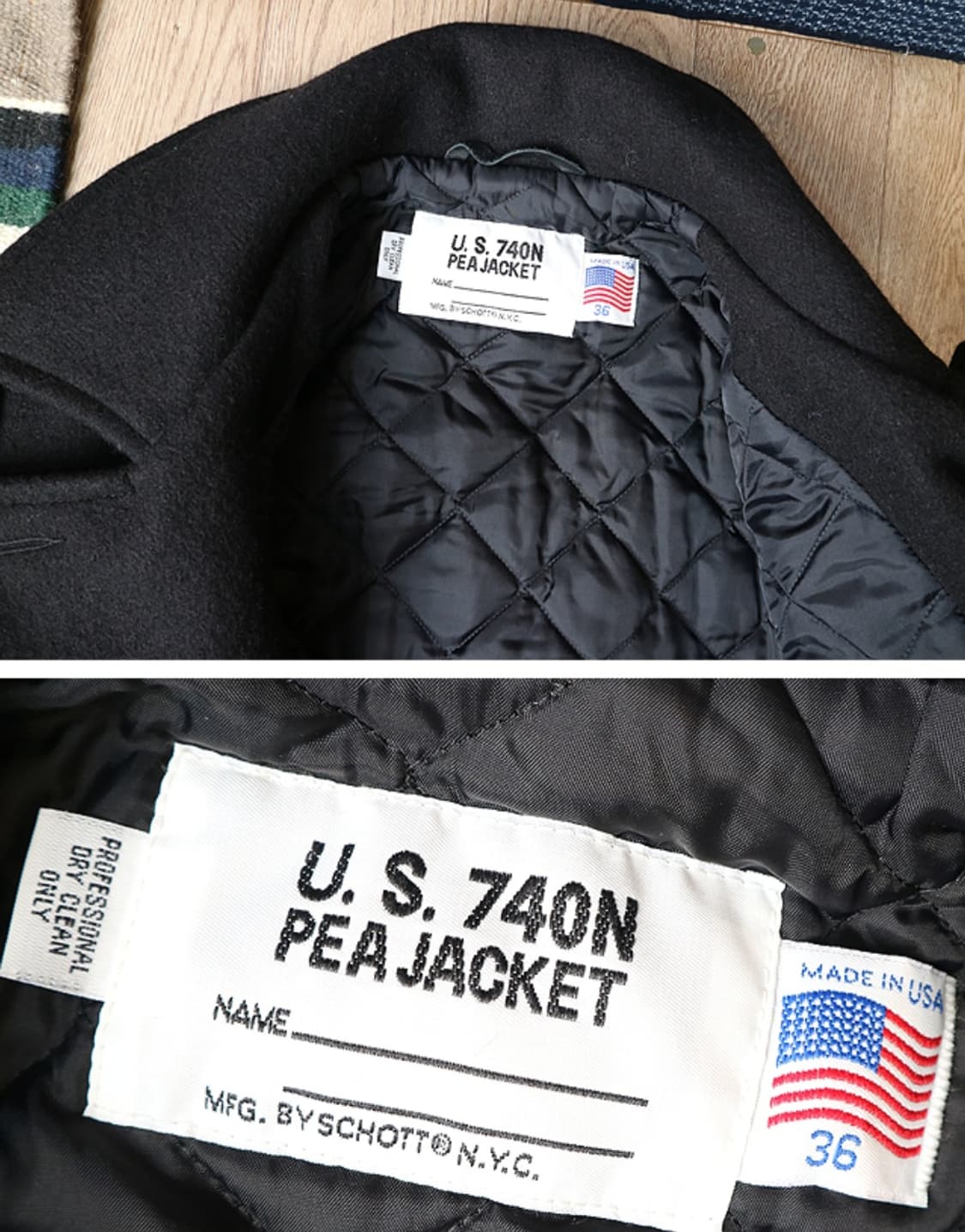 
미국산 SCHOTT 쇼트 740N 10버튼 해군 더블 피코트

신품급 상품이미지8