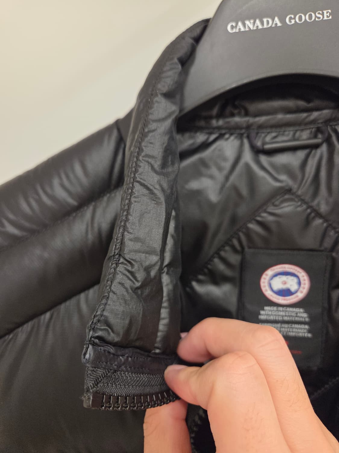 [S]캐나다구스 싸이프레스 패딩베스트 블랙 상품이미지4