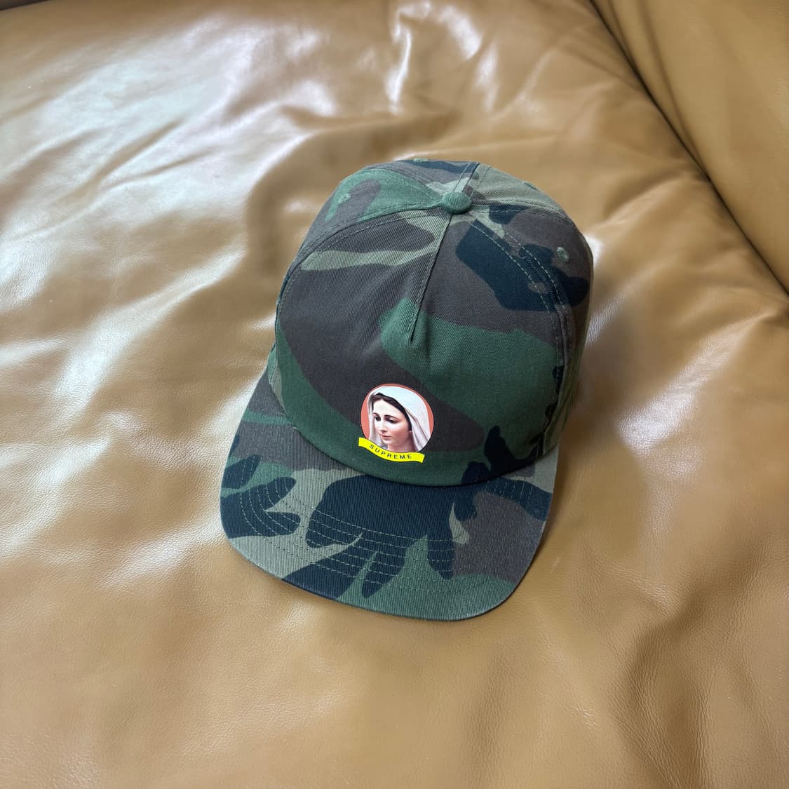 슈프림 5패널 볼캡 모자 마리아 우드랜드 카모 상품이미지1