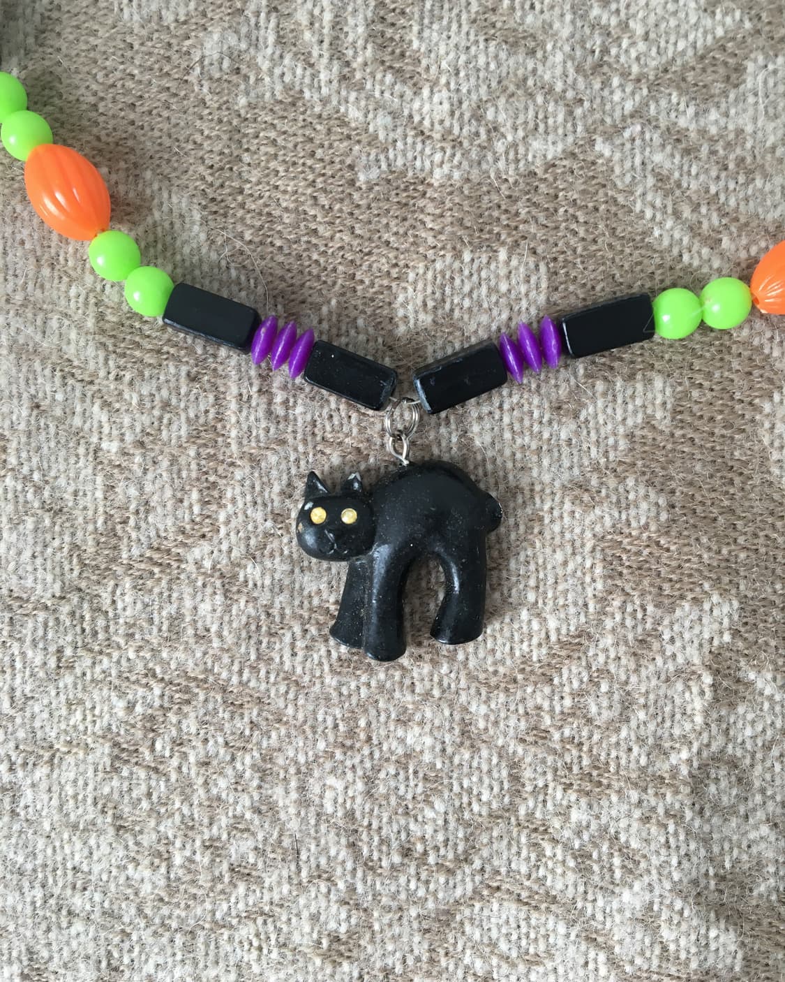 cat beads necklace 상품이미지2