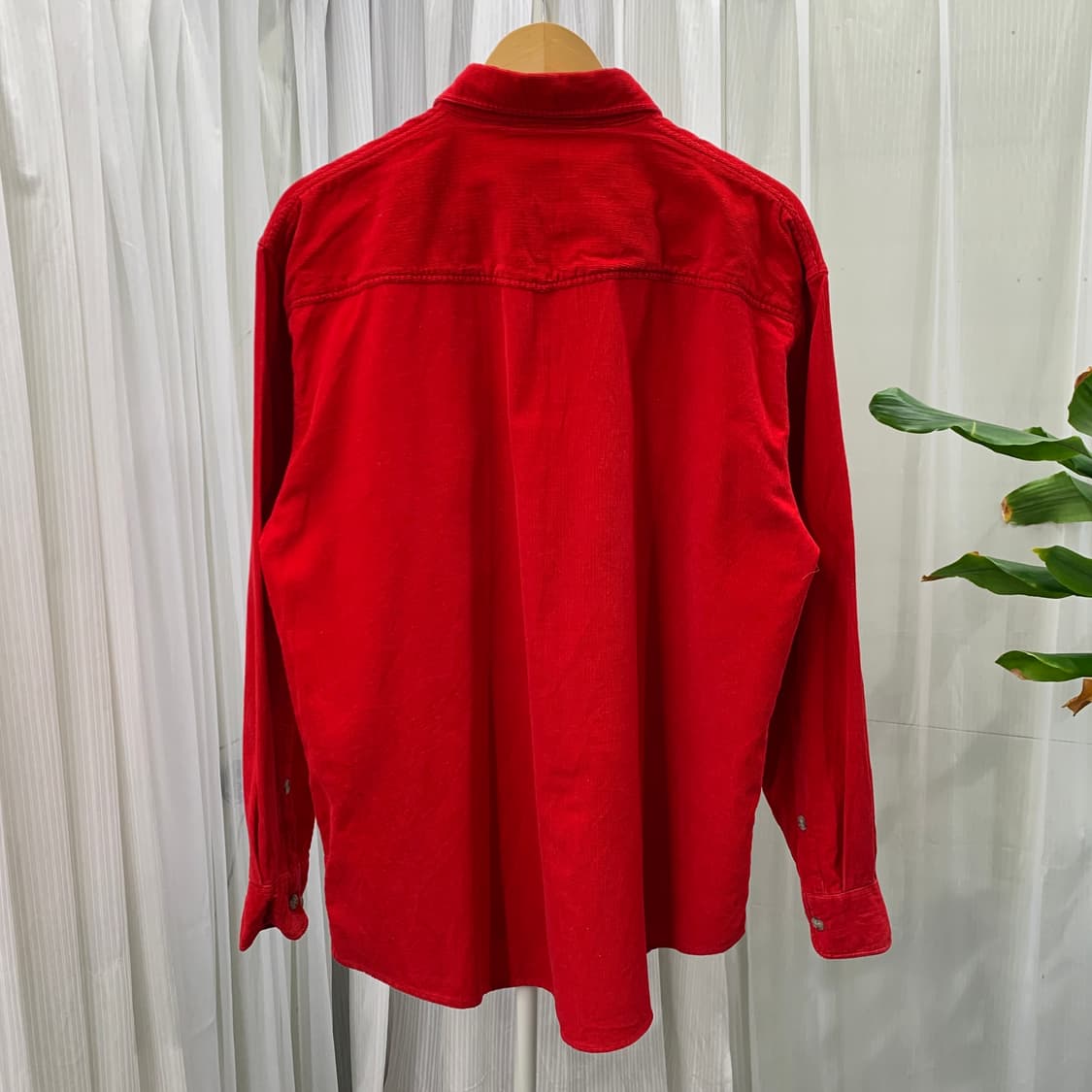 일본 빈티지 SPLIT POINT 레드 코듀로이 셔츠 1770 상품이미지2