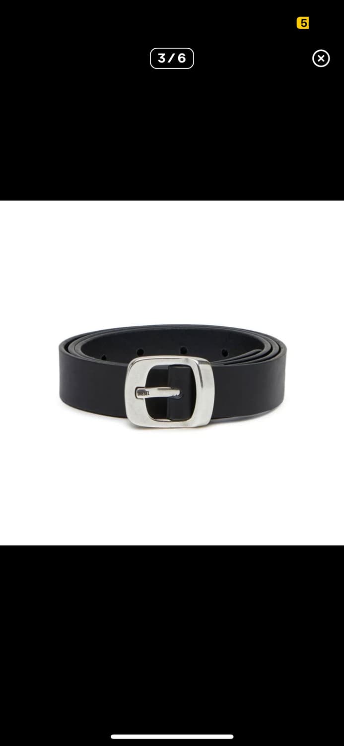 디젤 슬림 벨트 100 상품이미지3
