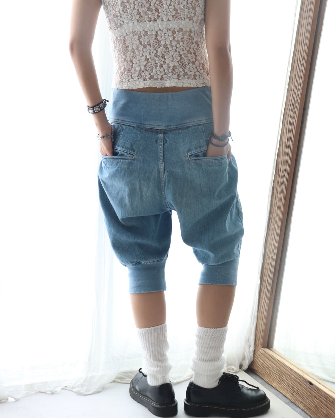 [Kapital] Denim Sarouel Capri Pants 상품이미지7