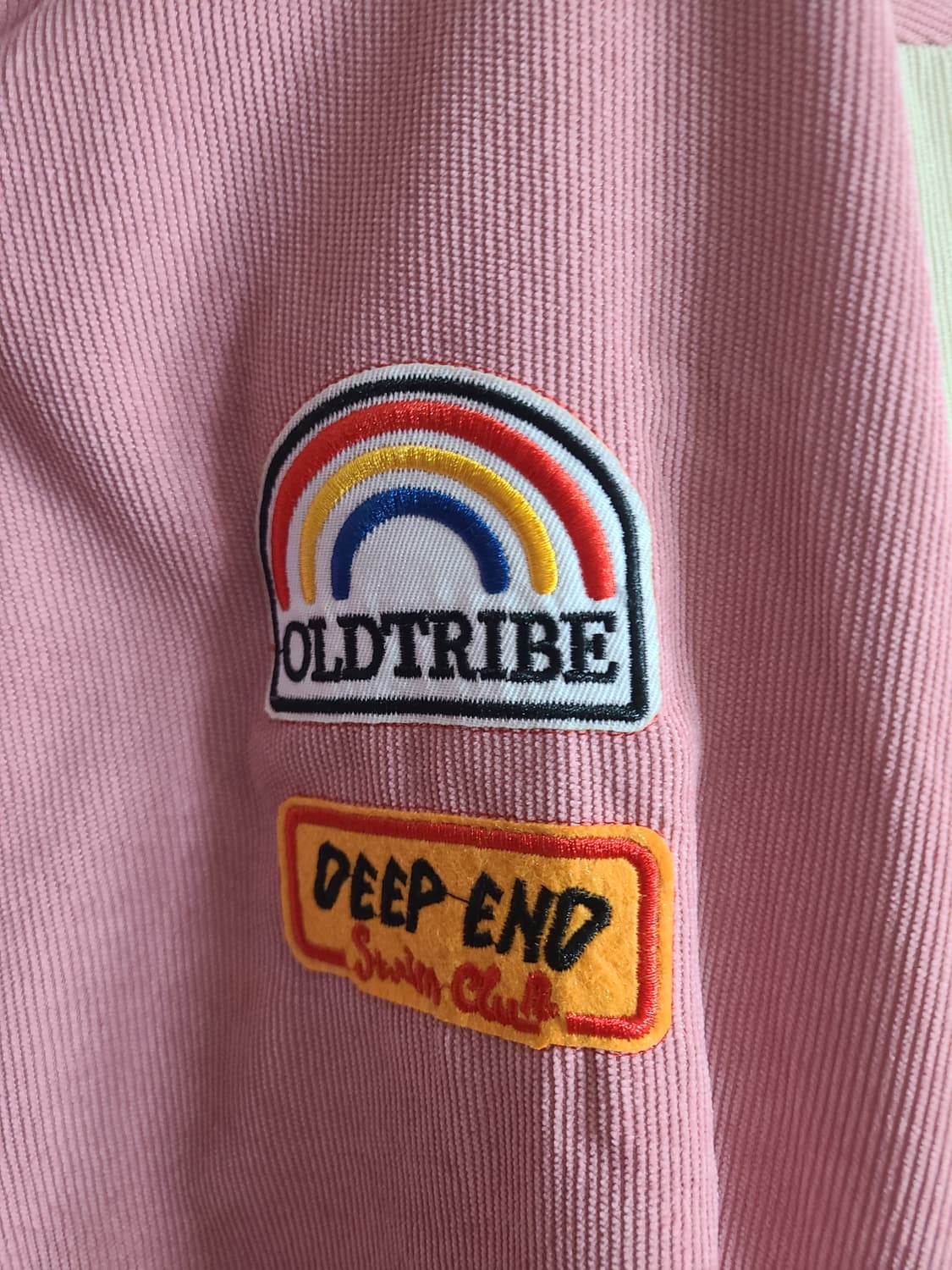 DEEP END 핑크 코듀로이 야구 점퍼 상품이미지2