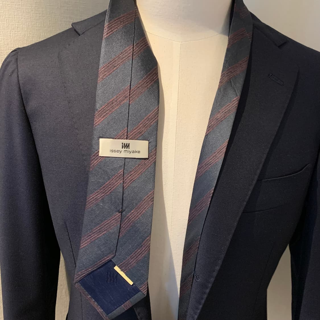 이세이미야케 명품 중고넥타이 클래식 100실크 7.5cm 상품이미지2