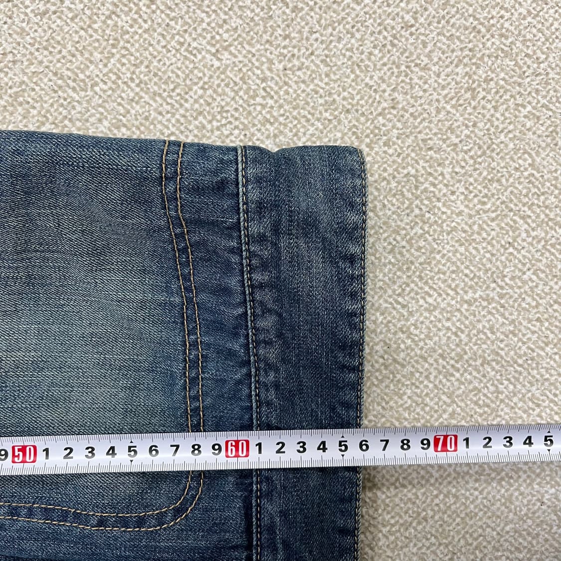 100 에드윈 데님 바이커 라이딩 자켓 0202M1 상품이미지5