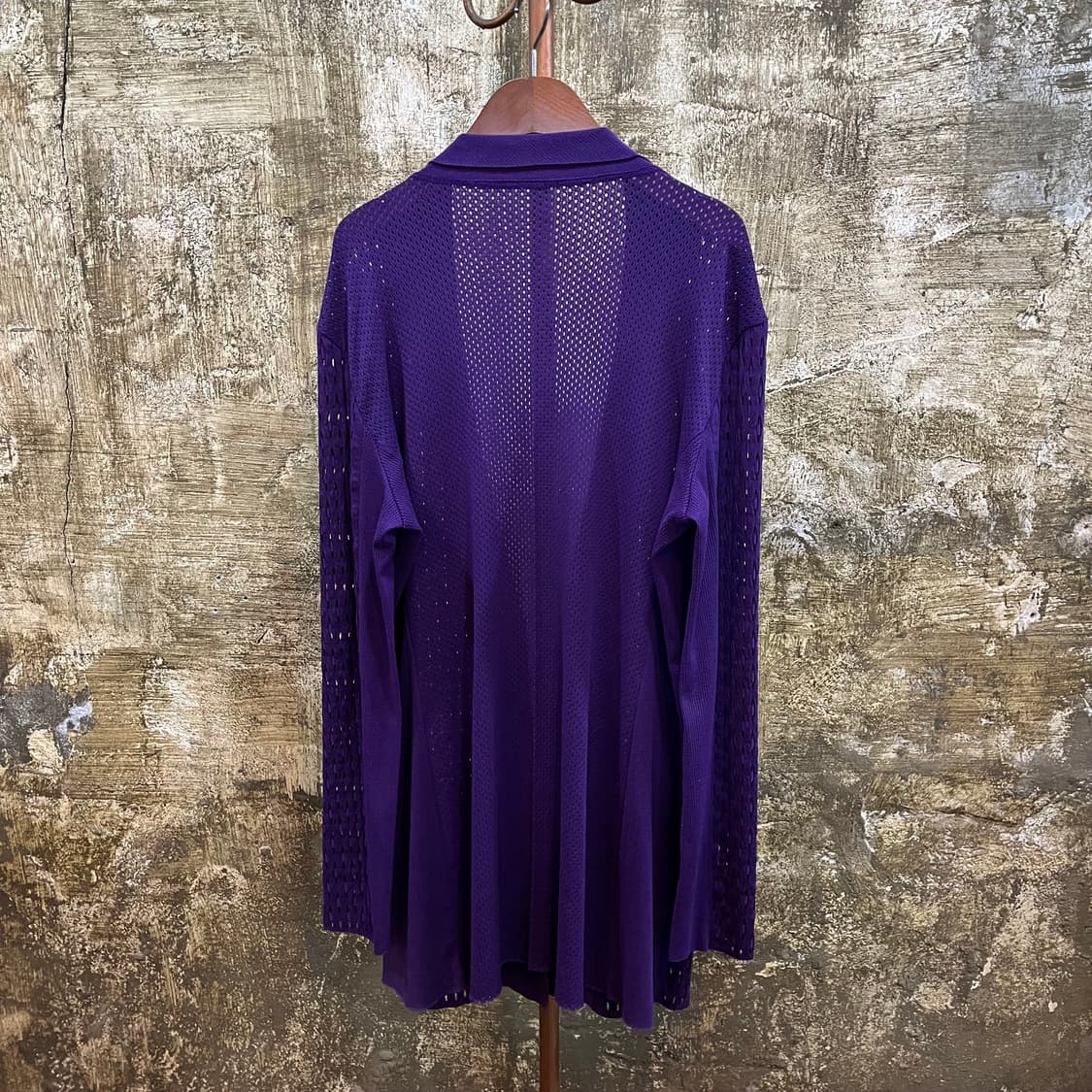 히로코 코시노 메쉬 펀칭 가디건 상품이미지6