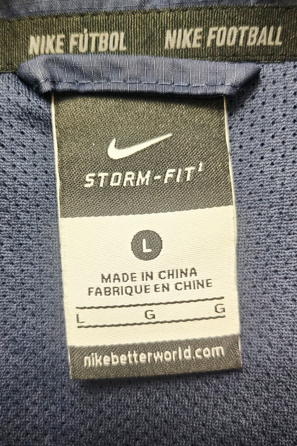 (100~105)L ☆초대장급☆ 나이키 [네이비핑크] 레인자켓 바람막이 상품이미지2