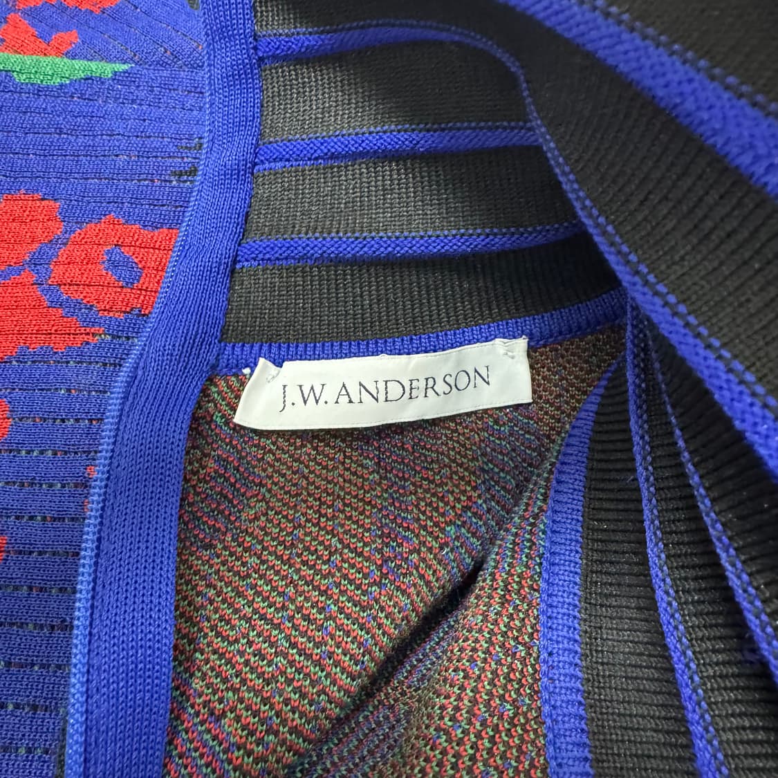 J.W. ANDERSON 패턴 카라 & 반집업 블라우스 상품이미지3